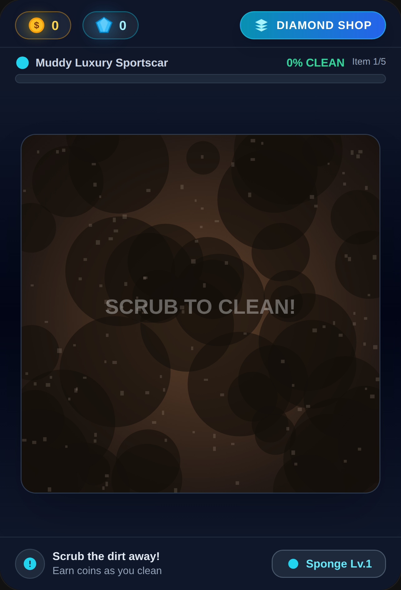 Clean get many coins cover