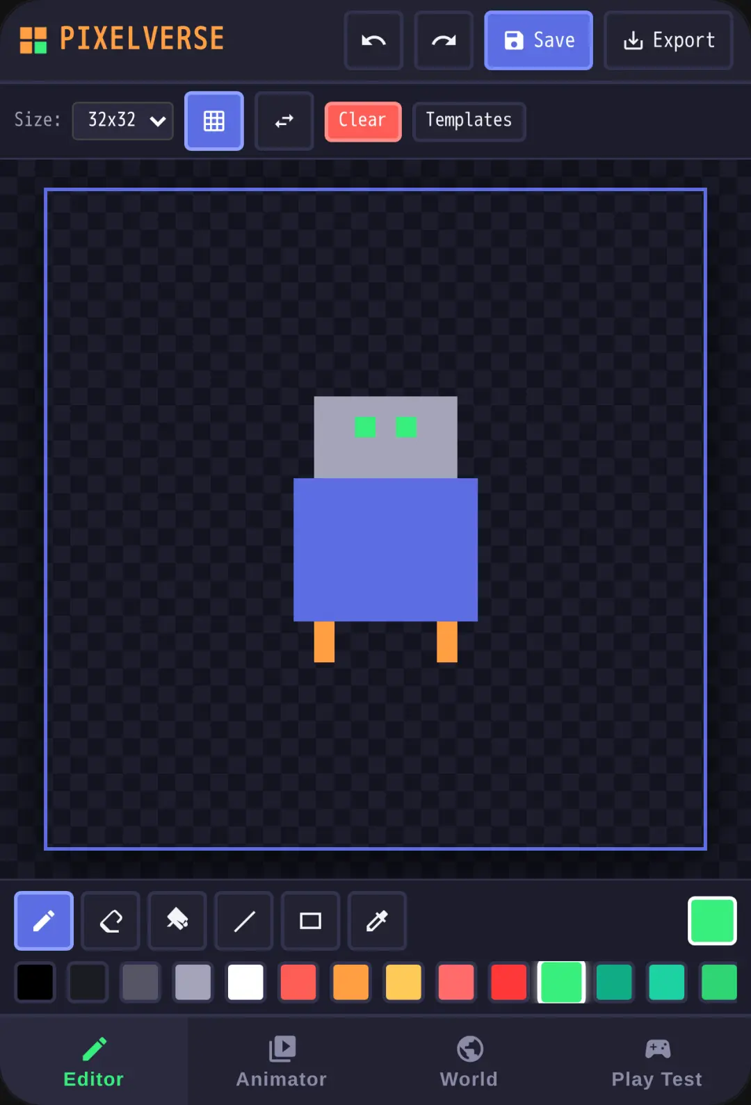 PIXELVERSE - Pixel Art Studio cover