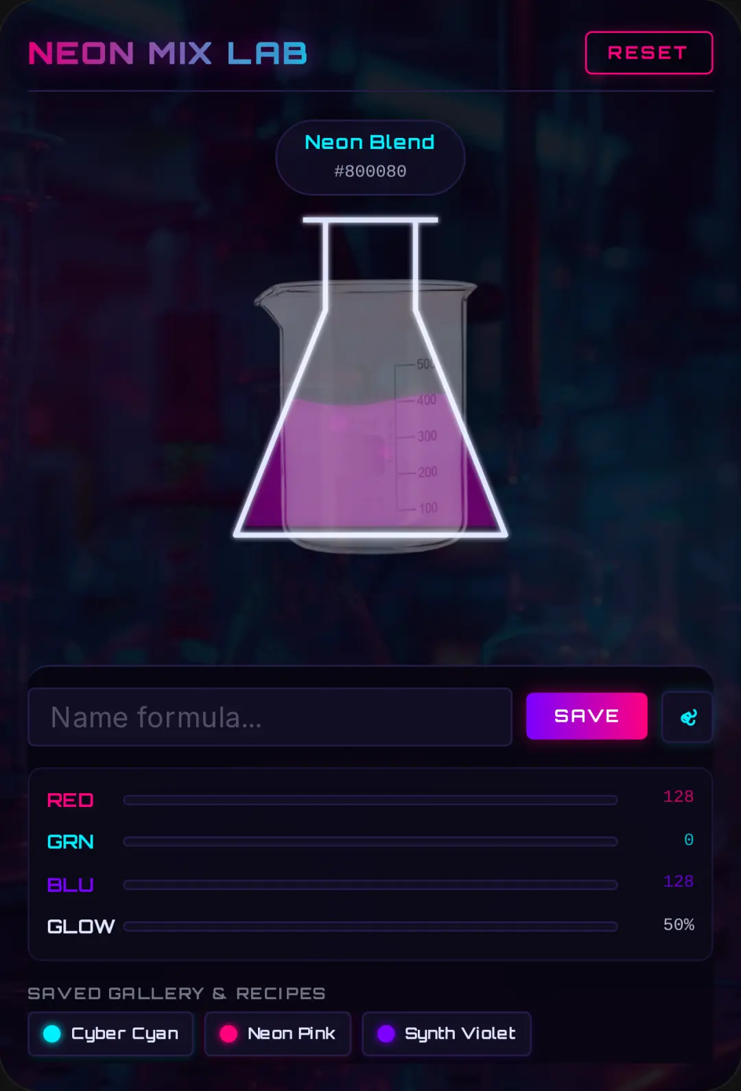 Neon Mix Lab cover