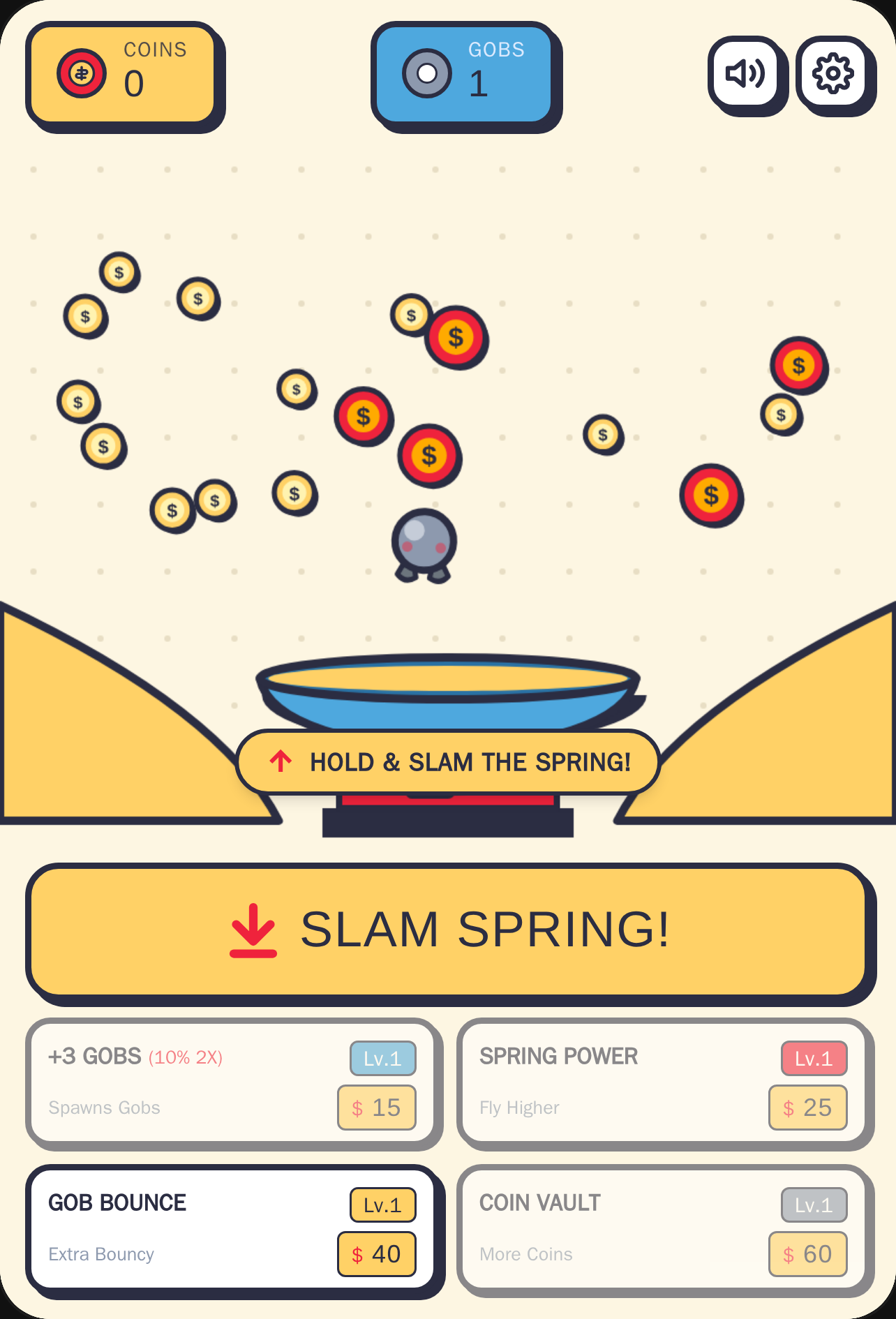 Gob Spring: Bounce Mania cover