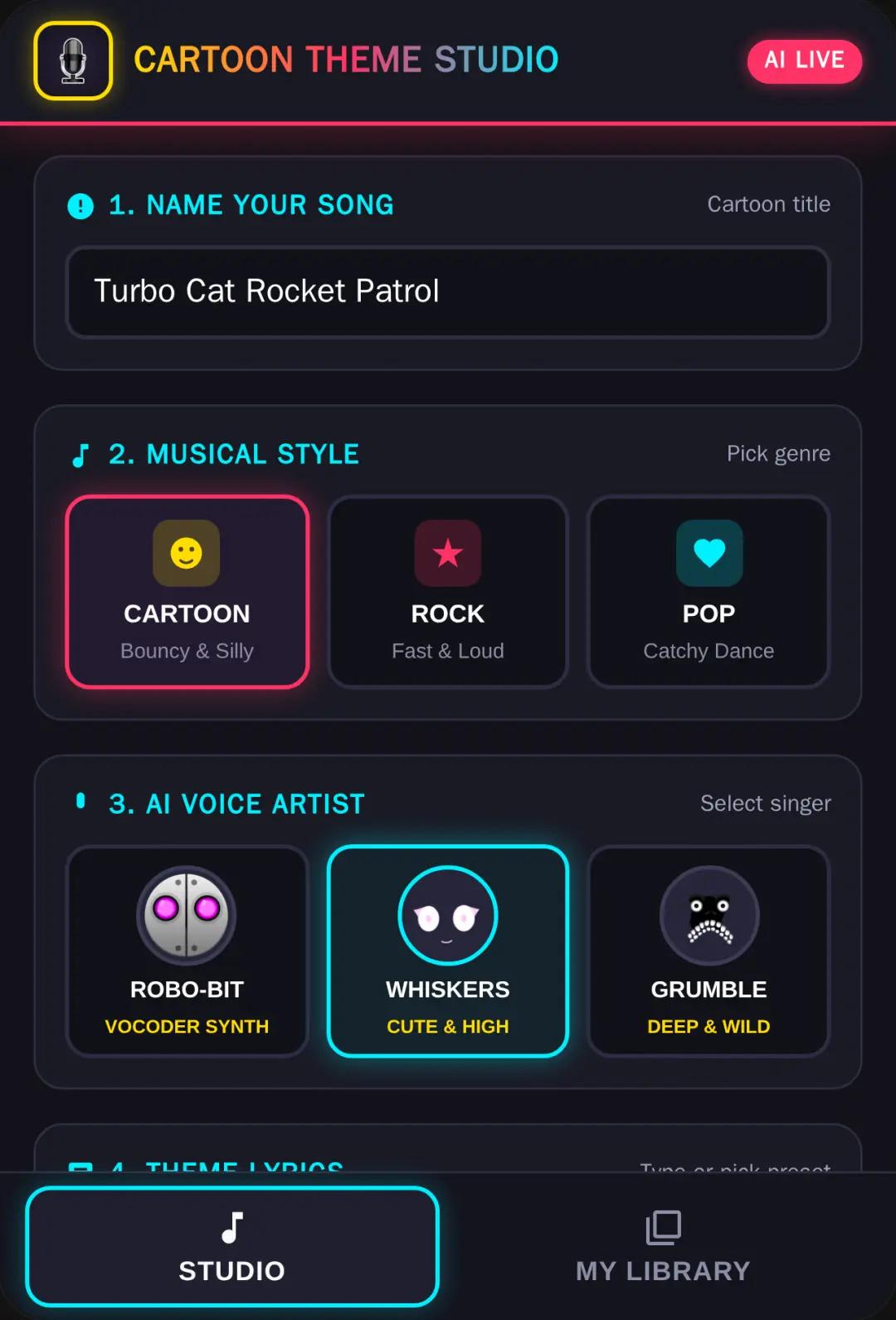 Cartoon Theme Studio cover