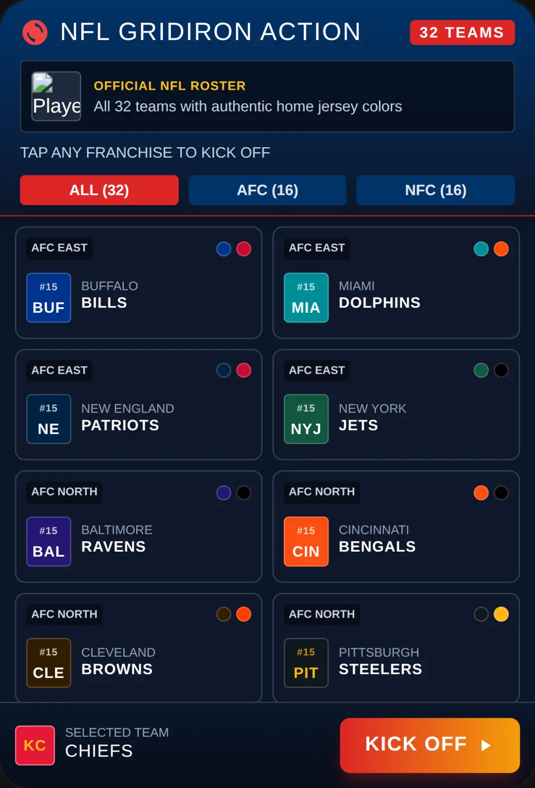 NFL Gridiron Arcade cover