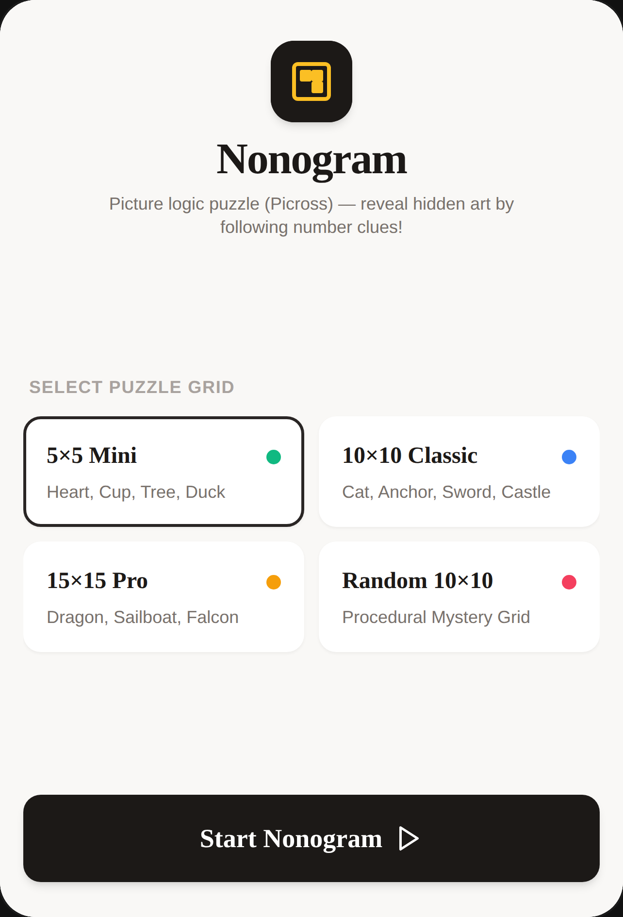Nonogram - Picture Logic cover