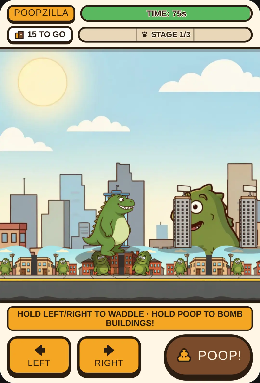 POOPZILLA cover