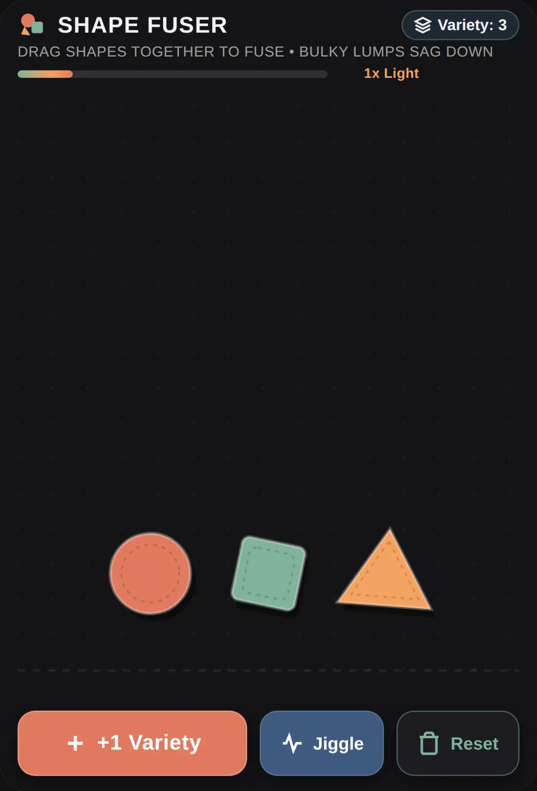 Shape Fuser — Tactile Paper Sandbox cover