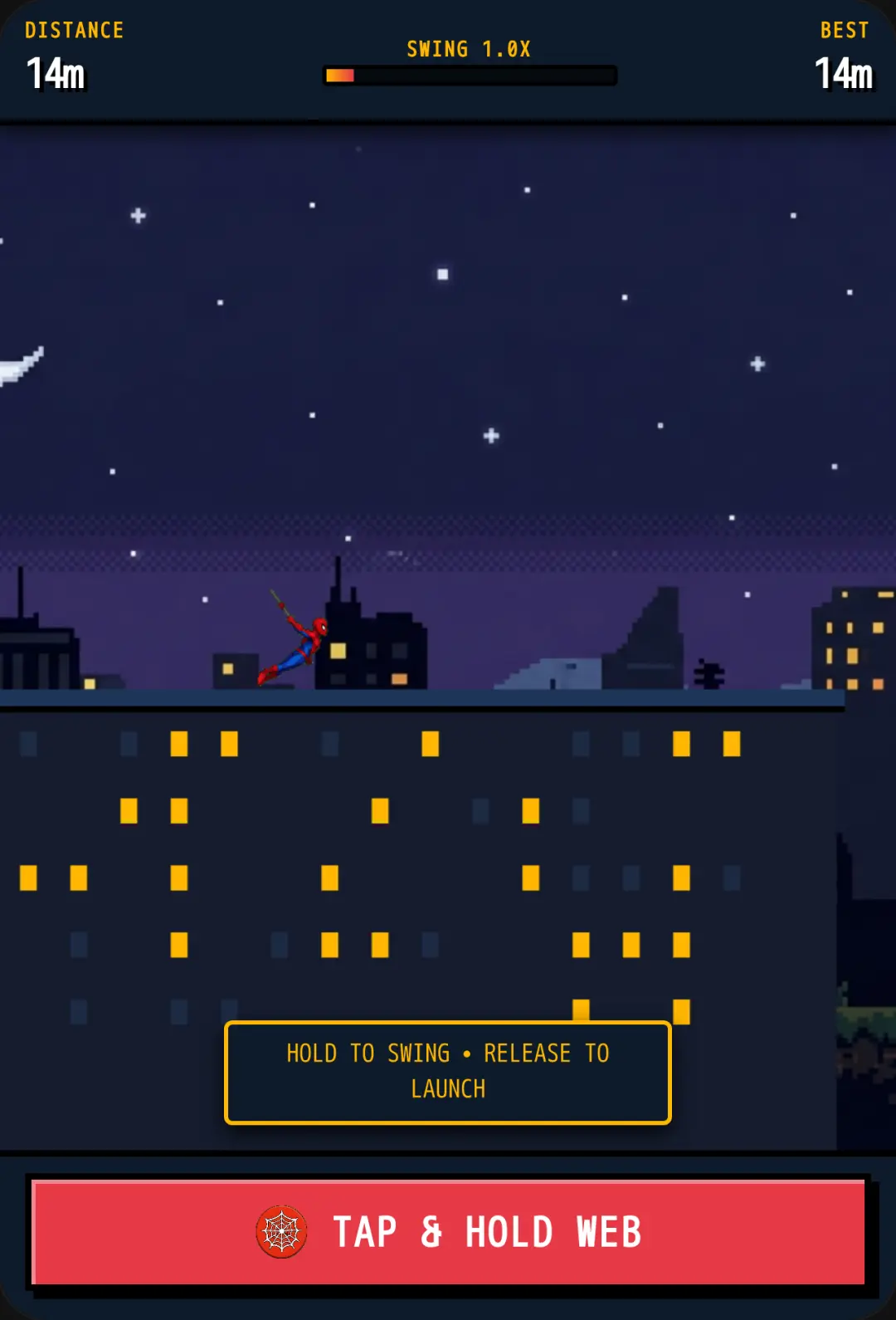 Spider-Man Pixel Swing cover