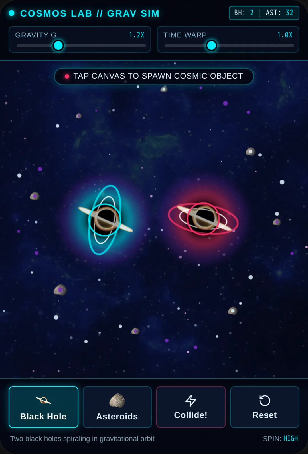 Cosmic Collision: Black Hole Supernova cover