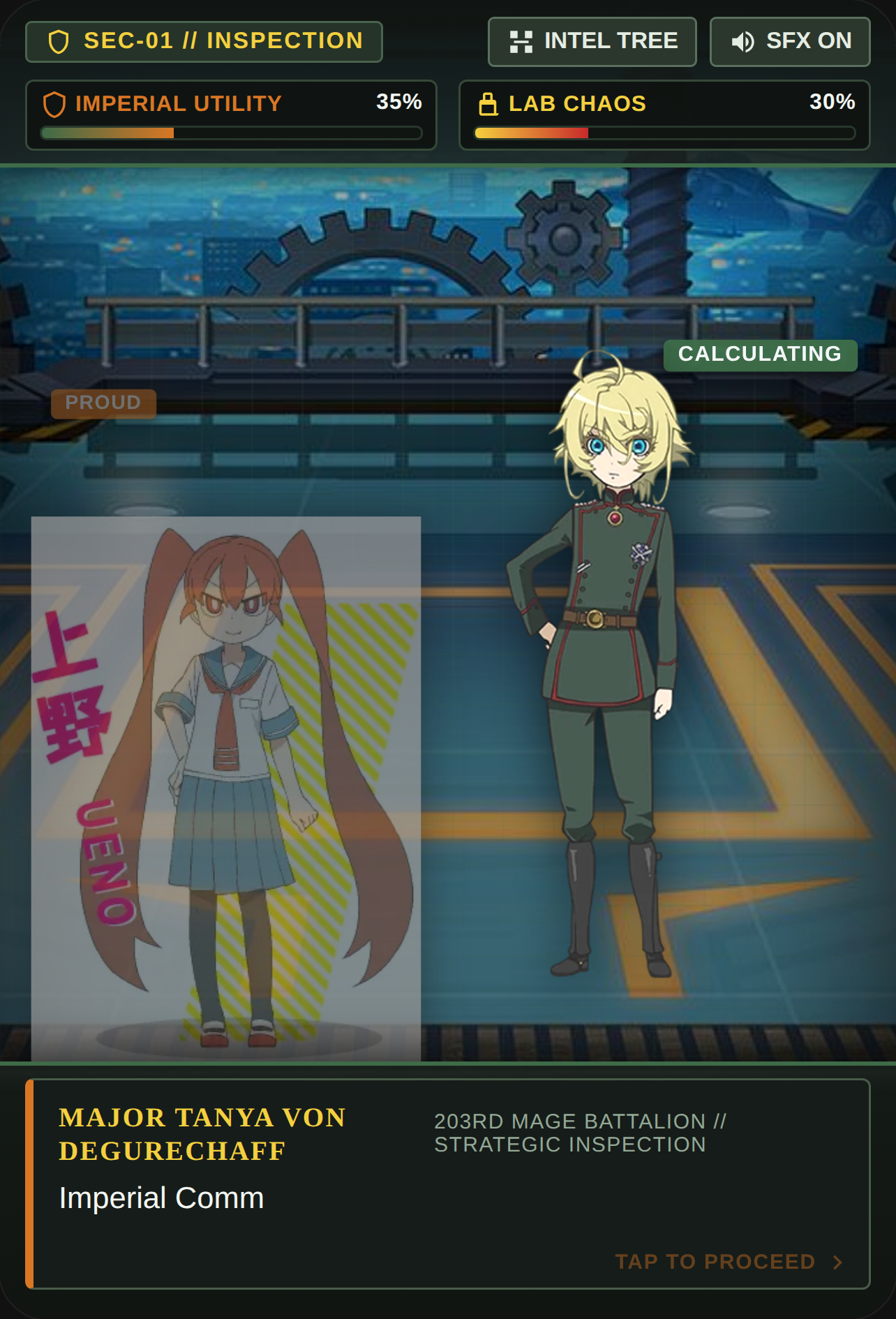 Operation Paradox: Tanya Meets Ueno-san cover
