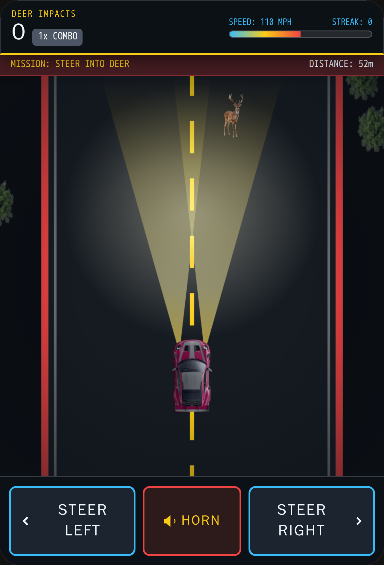 Midnight Deer Hunter - Highway Run cover