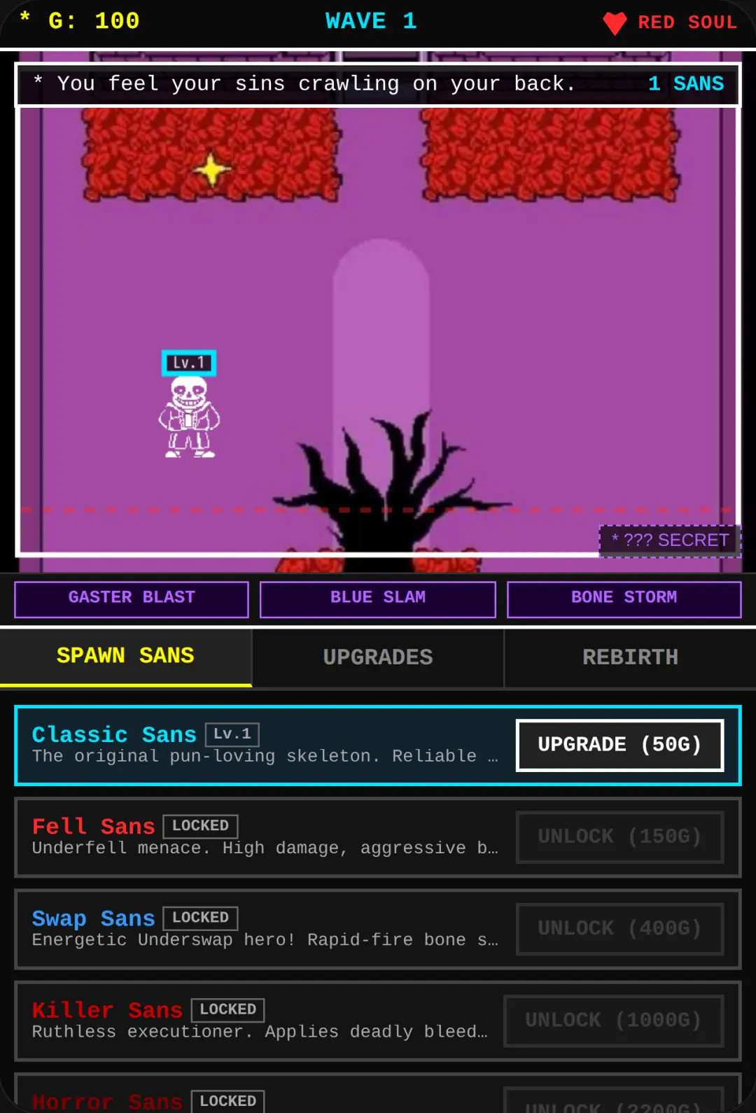SANS UNDERTALE cover
