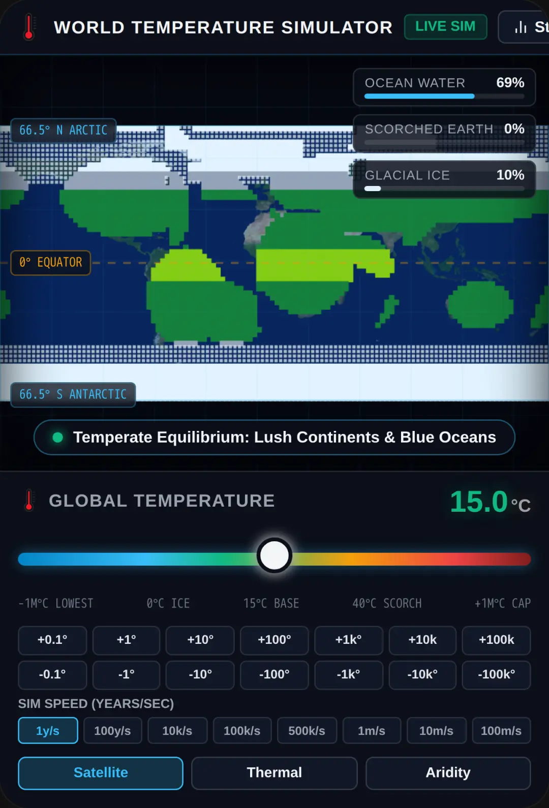 World Temperature Simulator ver 1.1 cover
