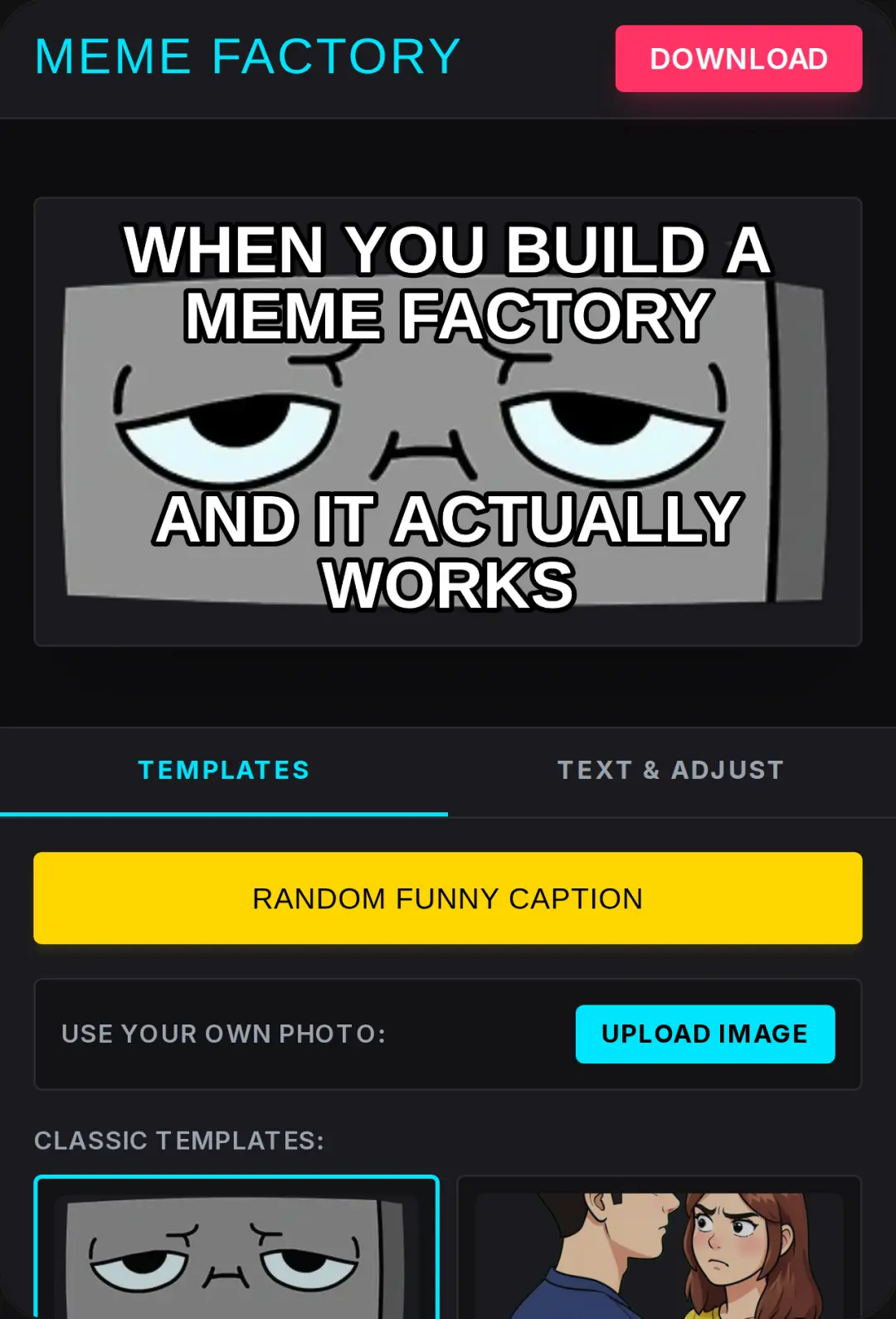 Meme Factory cover