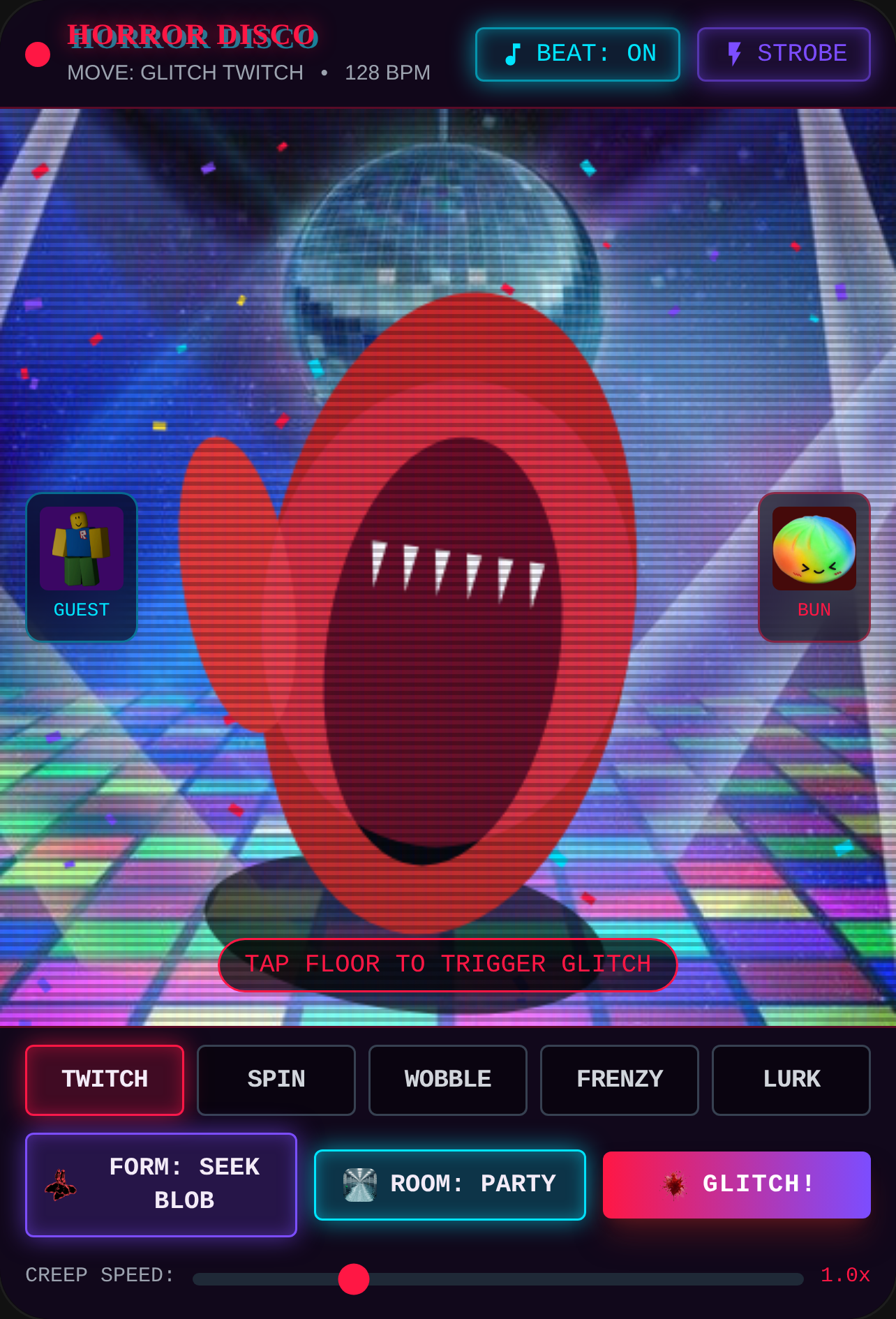 Horror Disco: Creepy Red Blob Dance cover