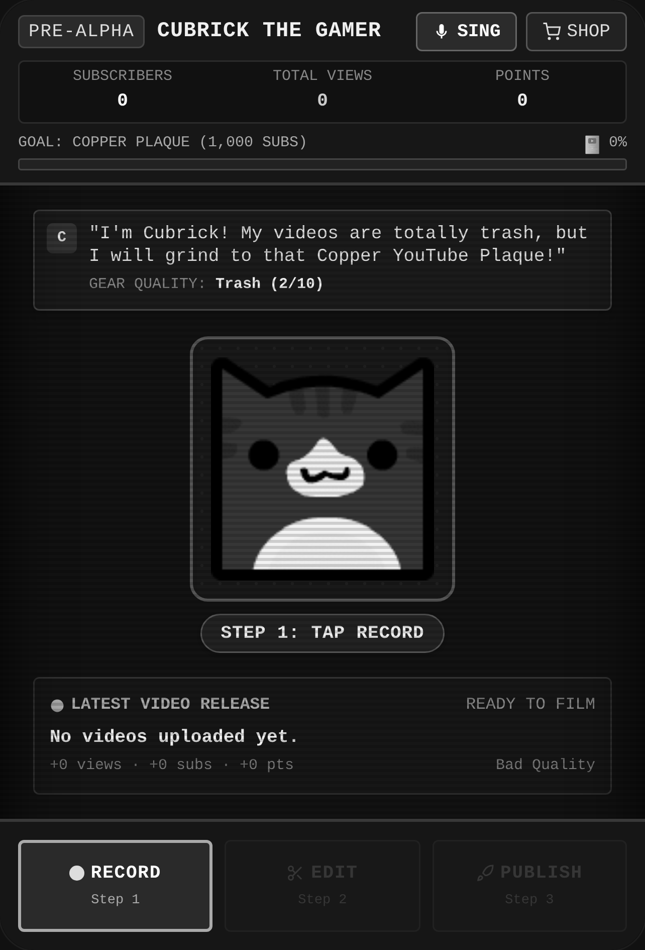 Cubrick The Gamer cover