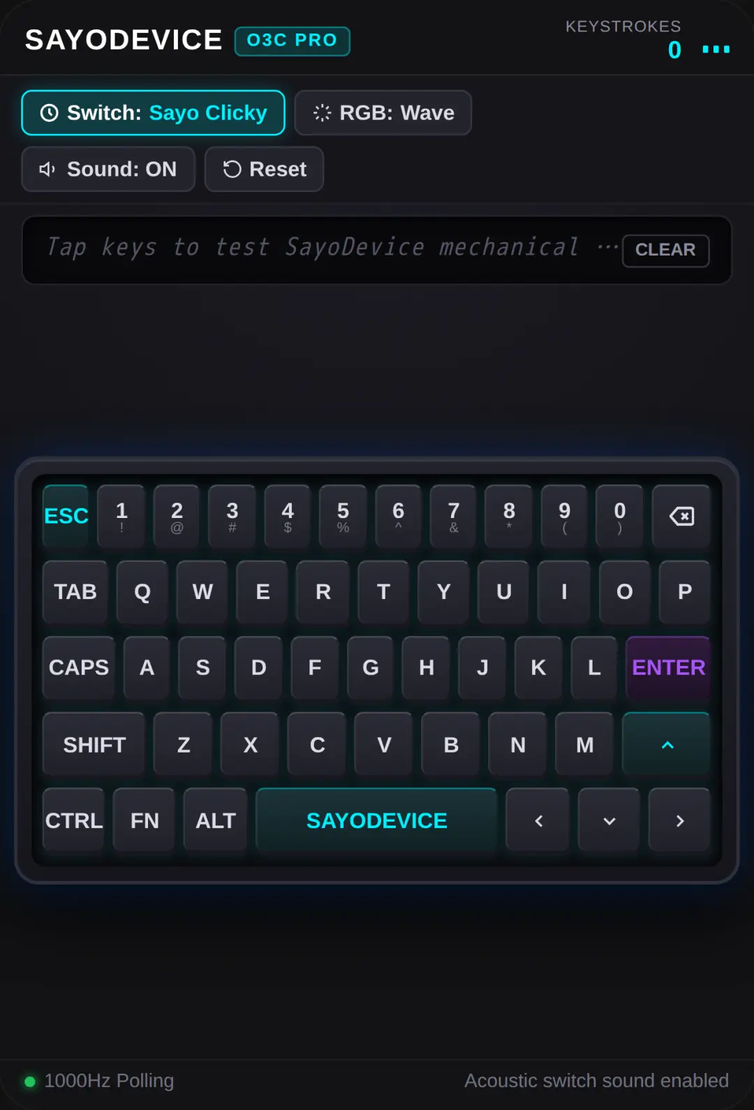 SayoDevice Mechanical Keyboard cover