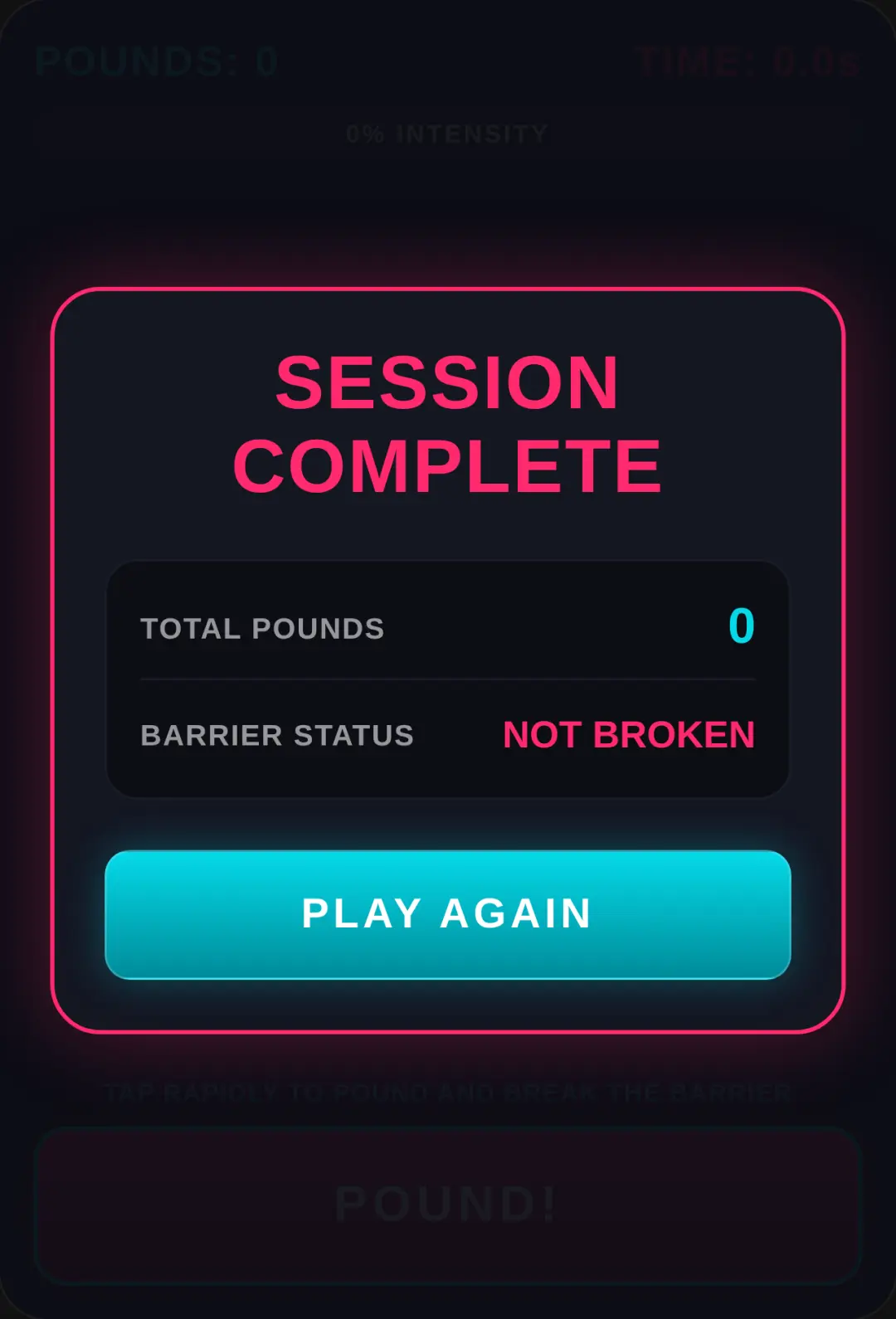 Pound Barrier Broken cover