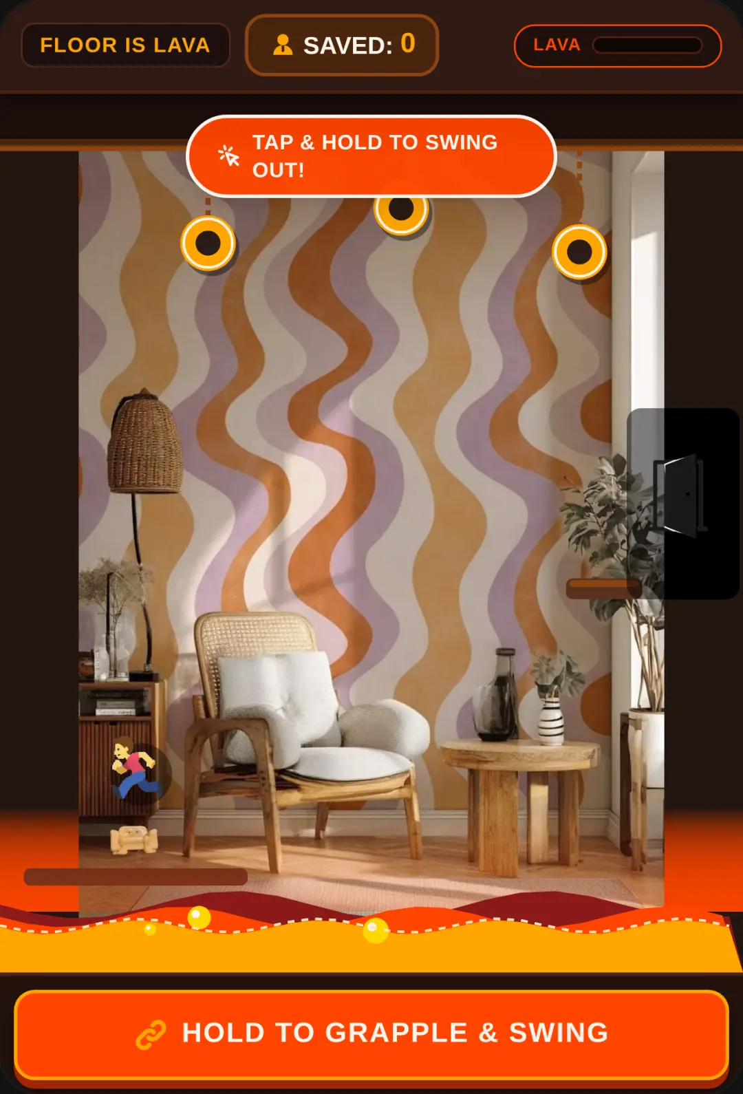 Lava Room Escape: Swing Out! cover