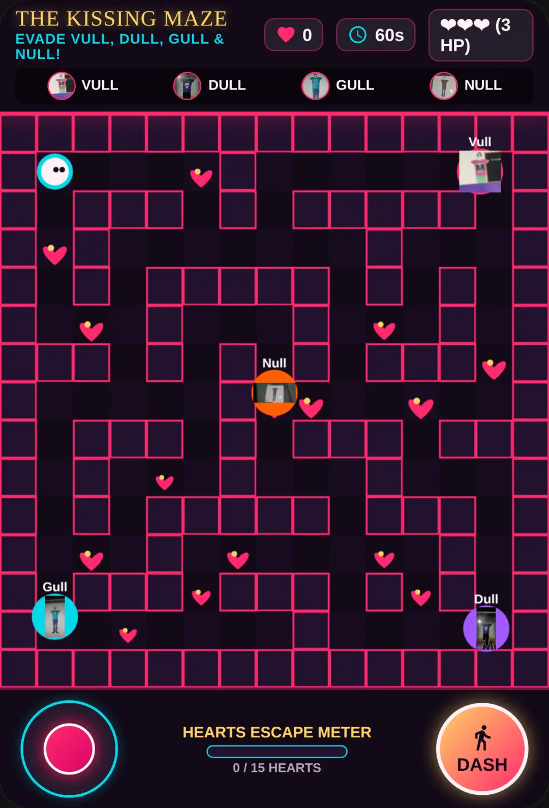 The Kissing Maze: Vull, Dull, Gull & Null cover