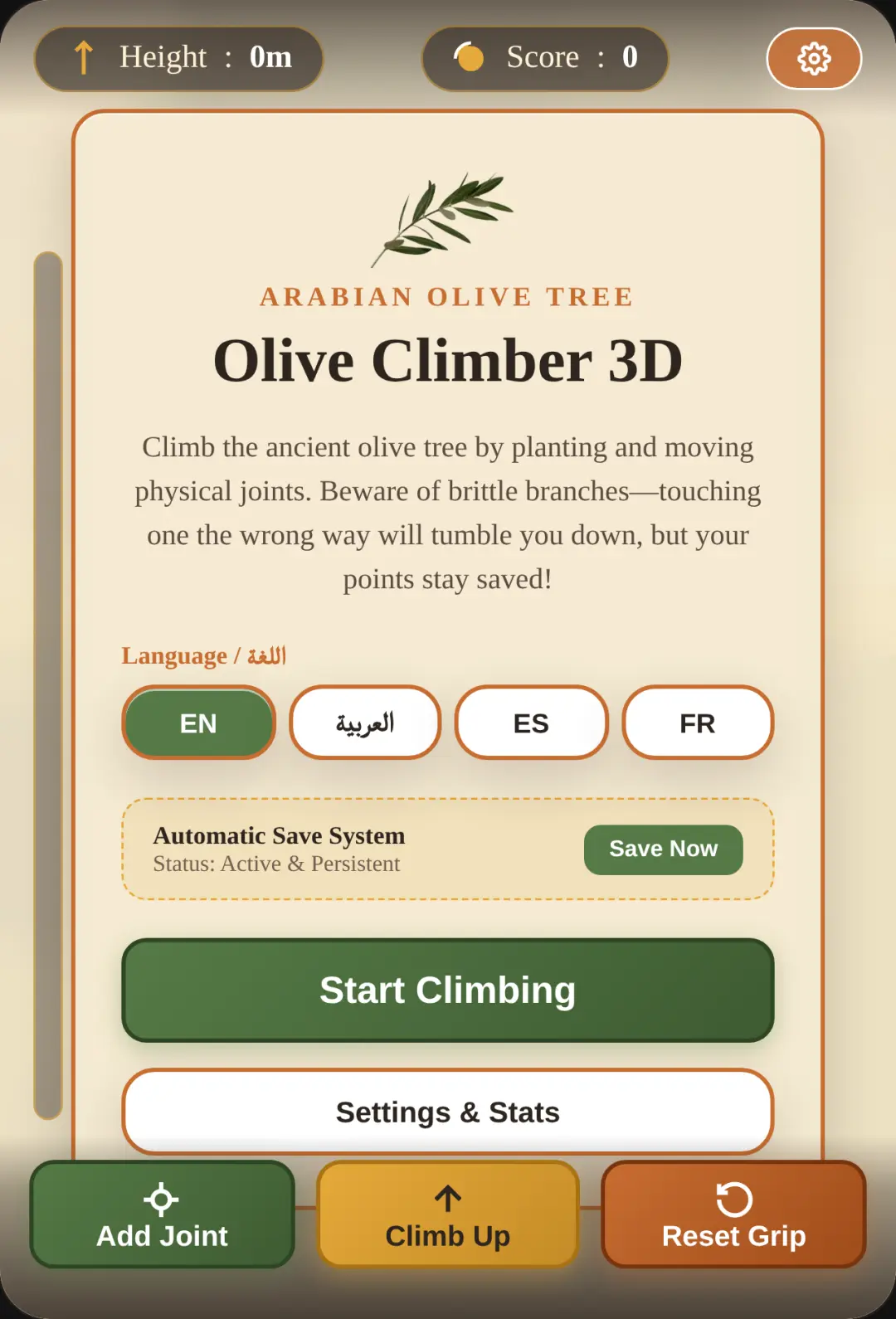 Olive Climber 3D cover