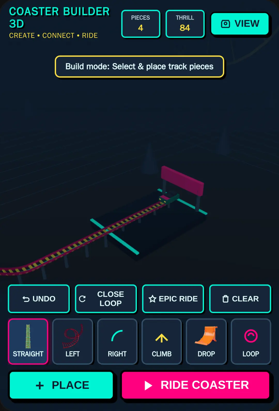 3D Rollercoaster Builder & Coaster Ride cover