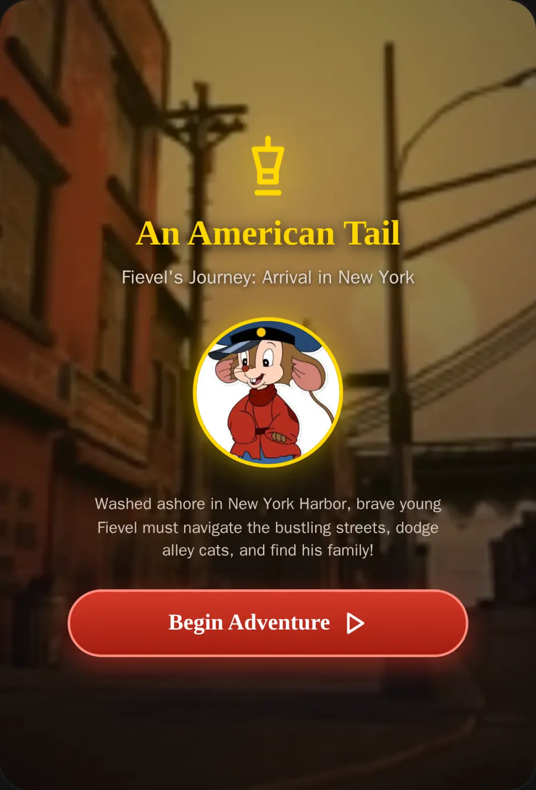 An American Tail: Fievel's Journey cover