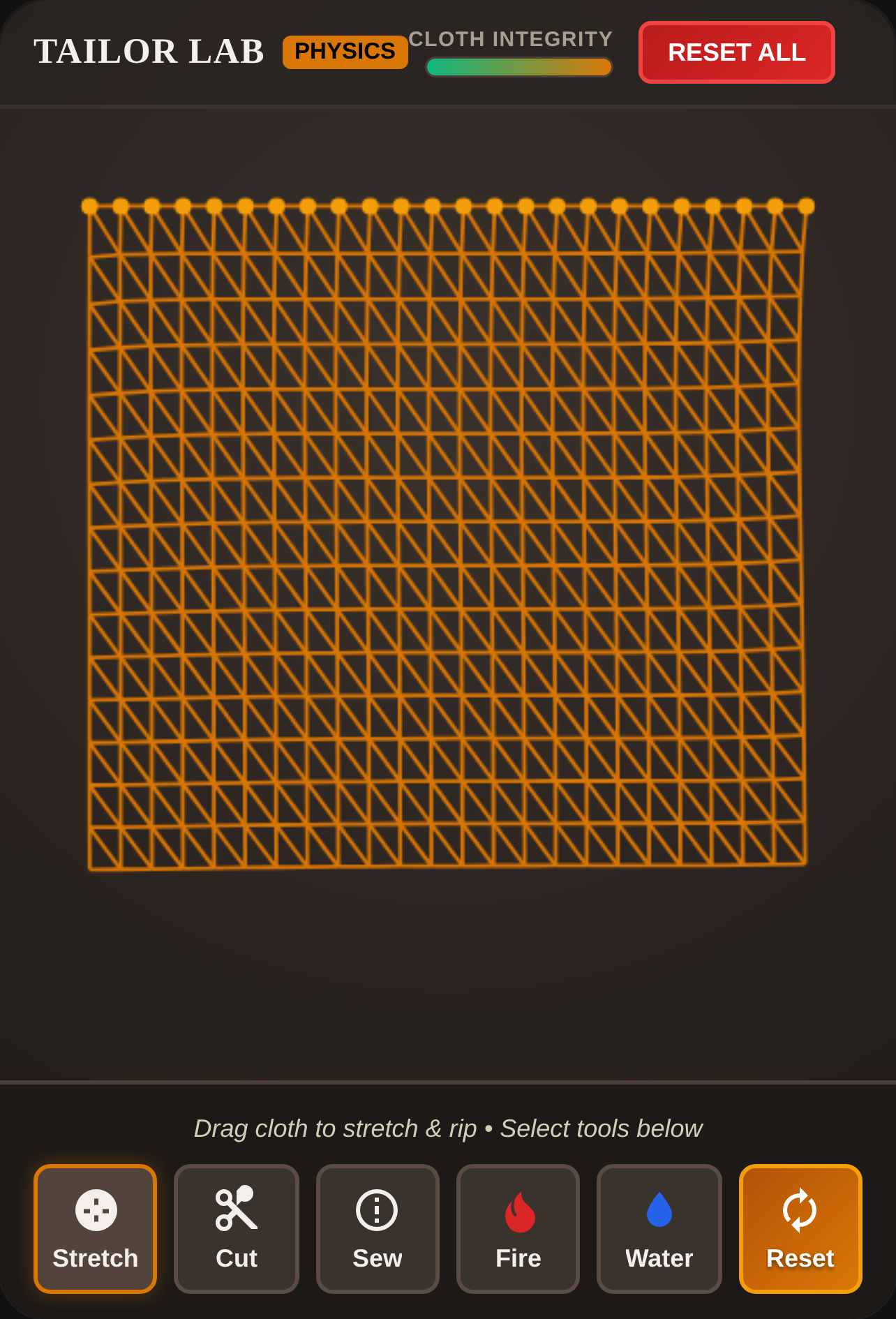 Tactile Fabric Physics Lab