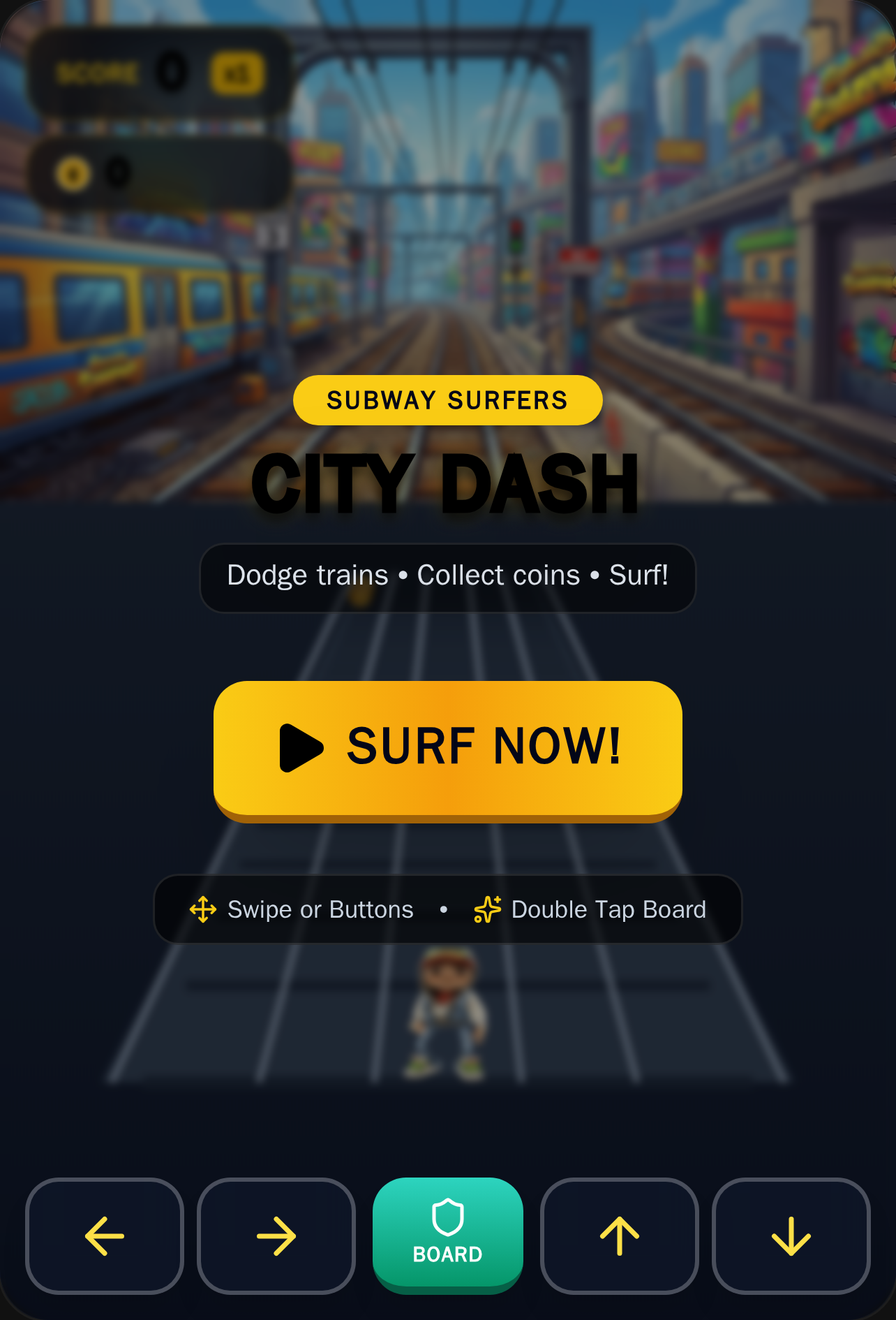 Subway Surfers: City Dash cover