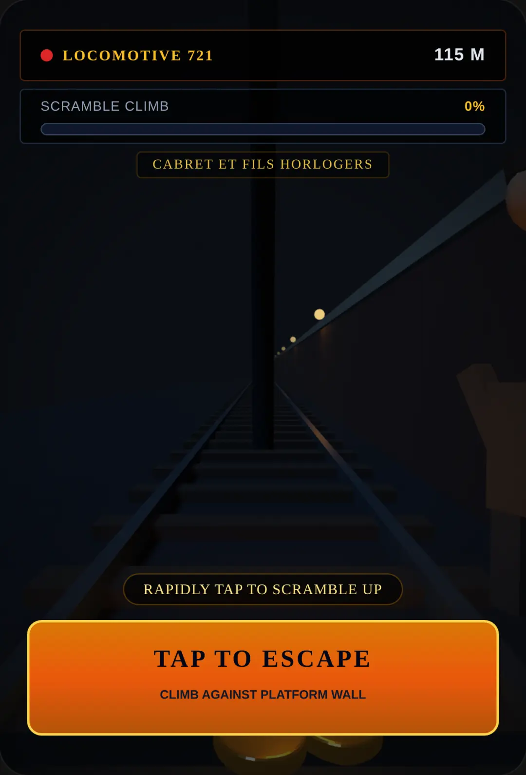 Hugo Station Train Crash 3D cover