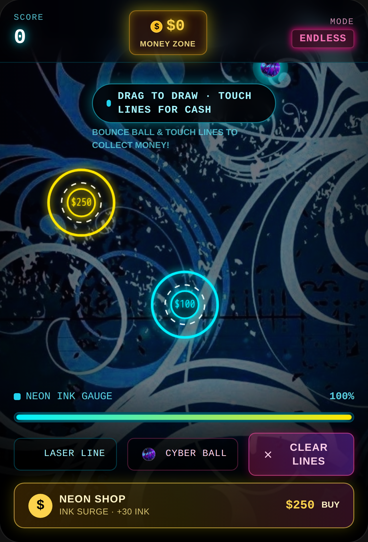 Neon Bounce Cyber Drop cover
