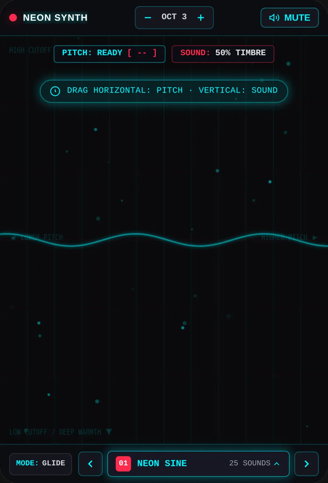 Neon Synth Playground cover