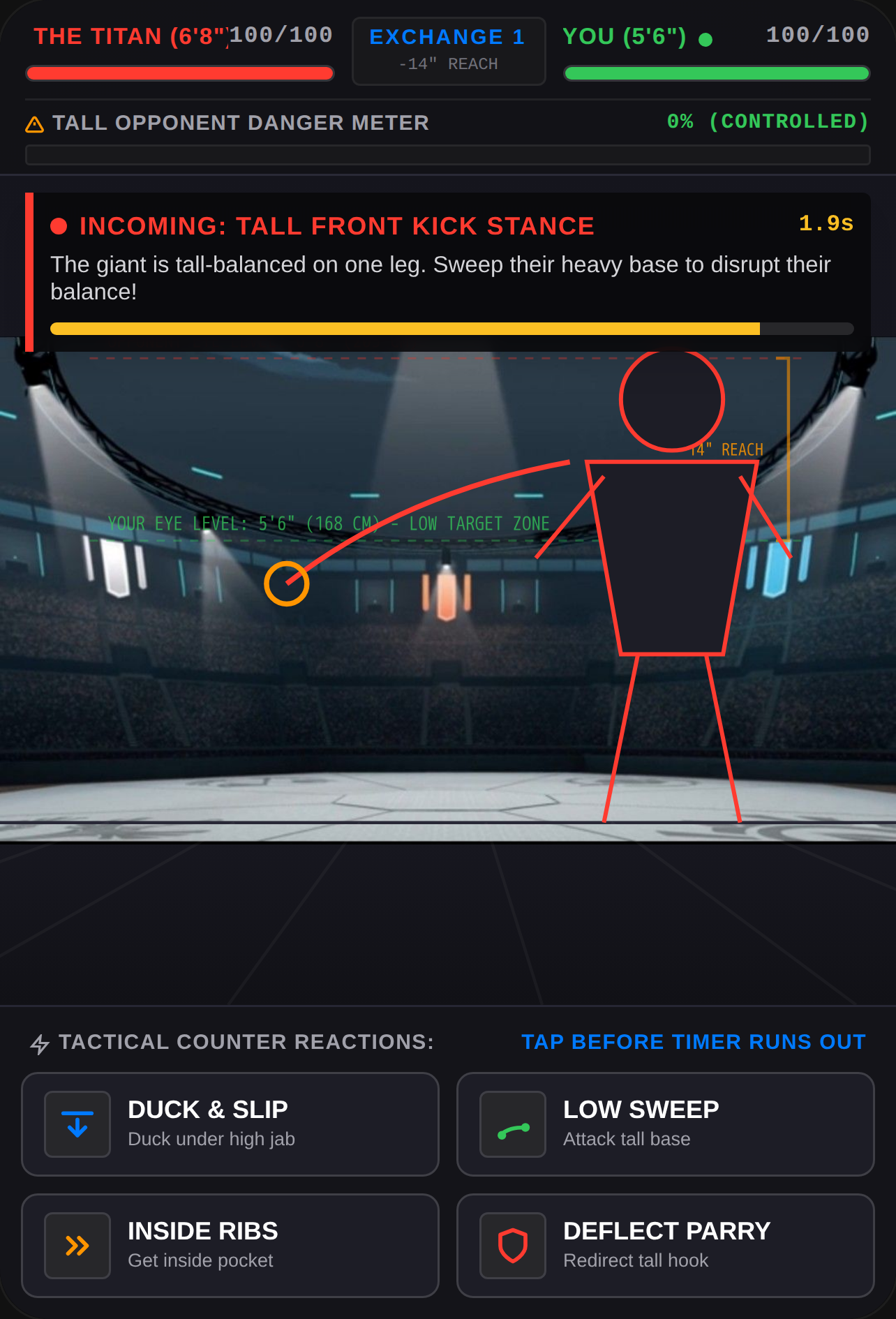 How to Fight Someone Taller than u fight cover