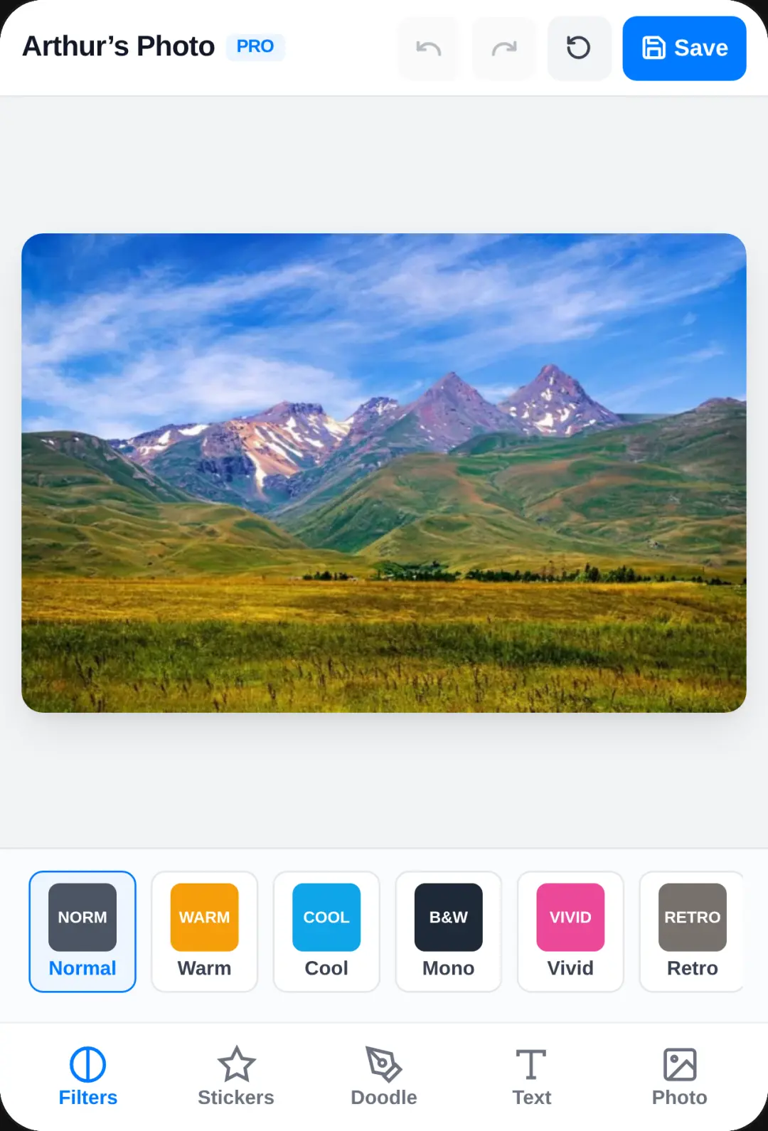 Arthur’s Photo Editor cover