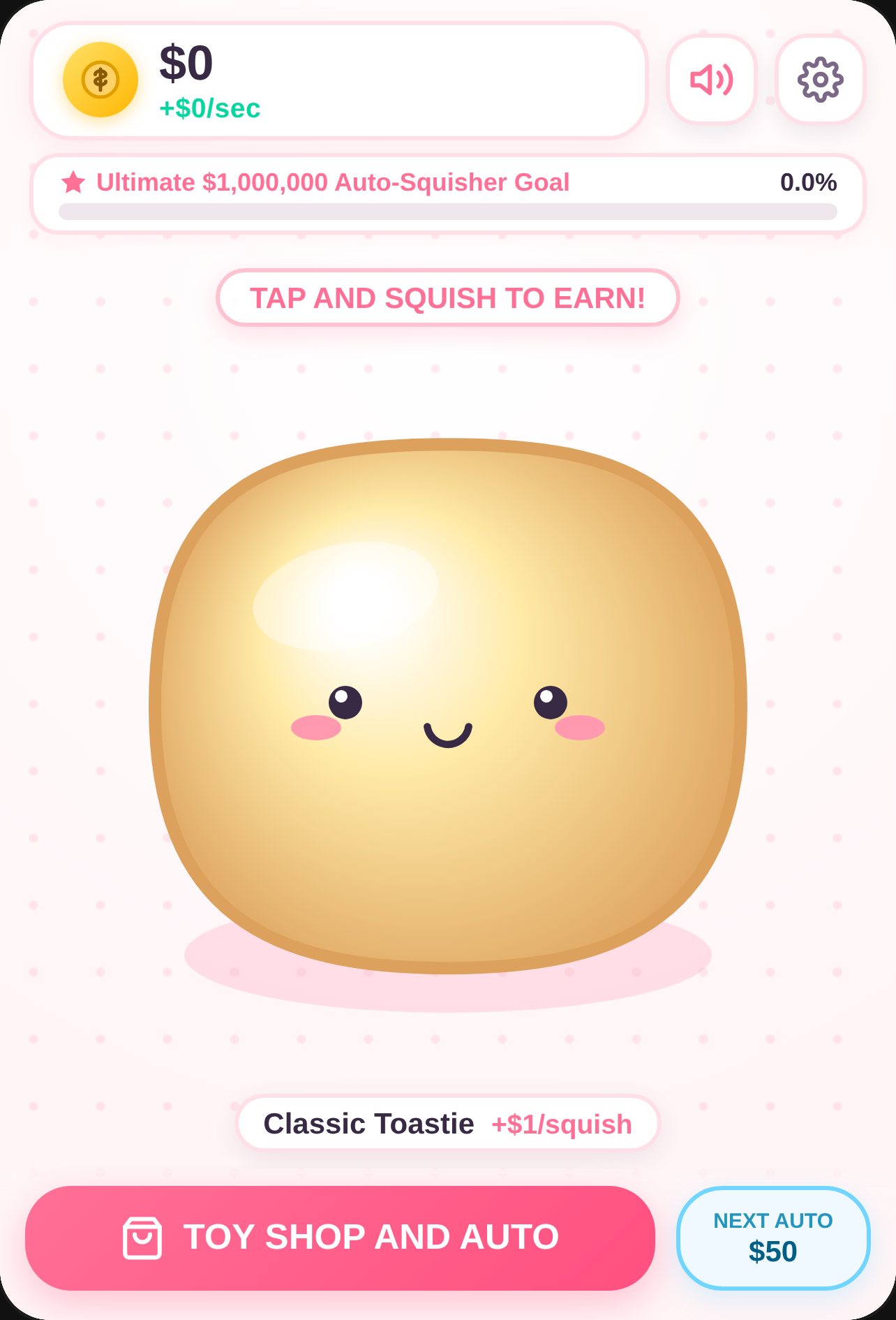 Squishy Tycoon: Million Dollar Auto-Clicker cover