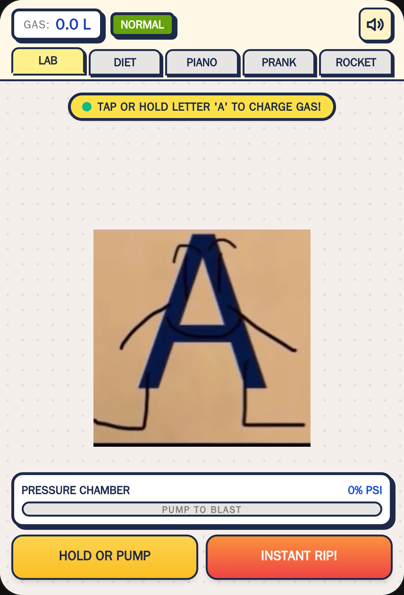 Letter A Fart Simulator cover