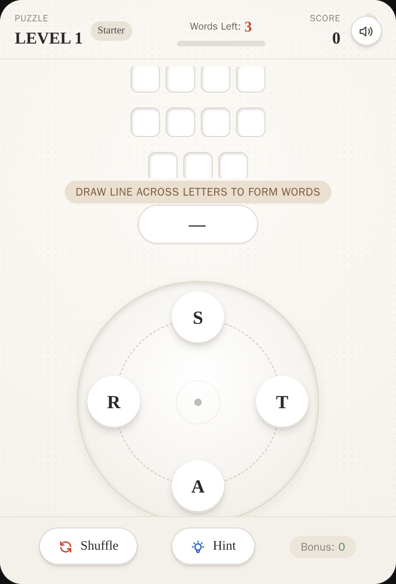 Word Scraper — Letterpress Puzzle cover
