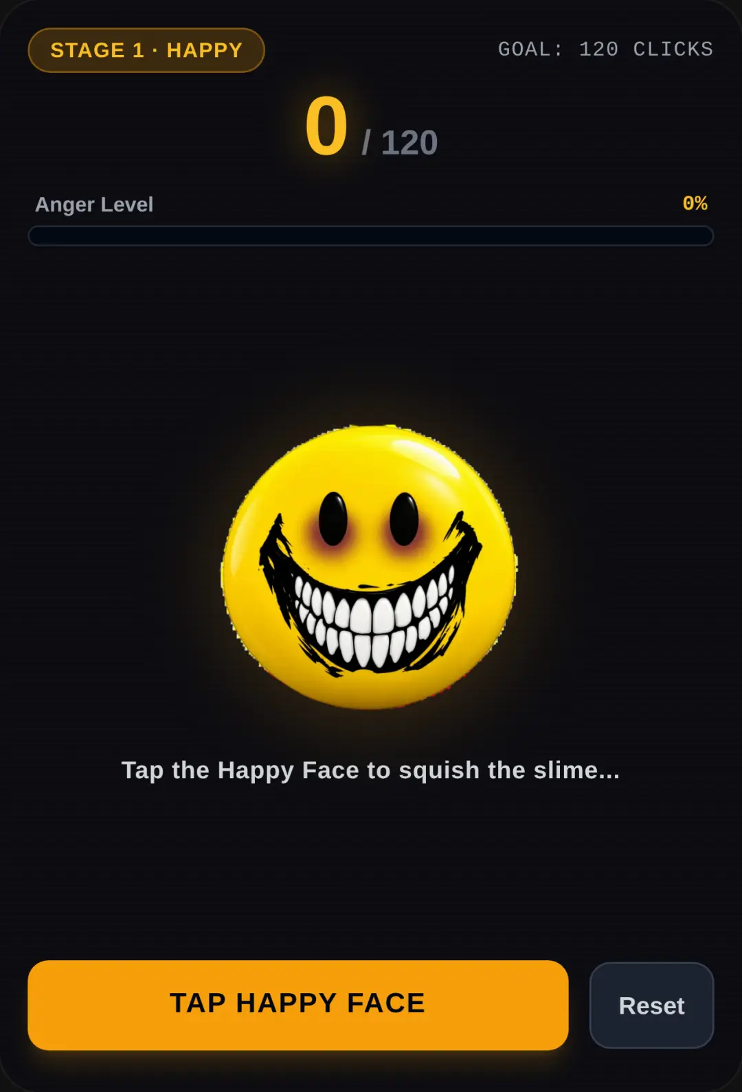 Horror Happy Face Clicker cover