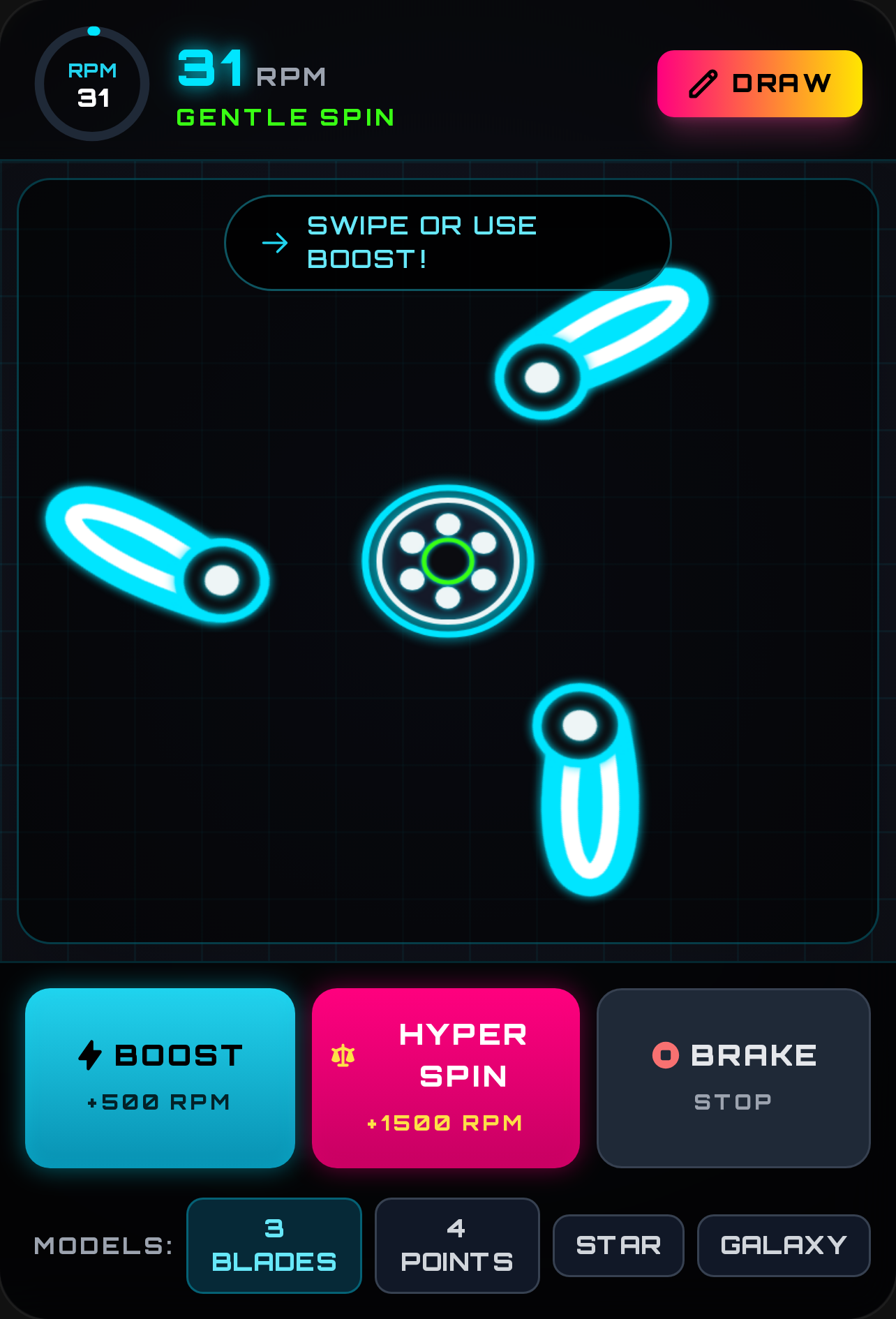 Custom draw Fidget Spinner cover