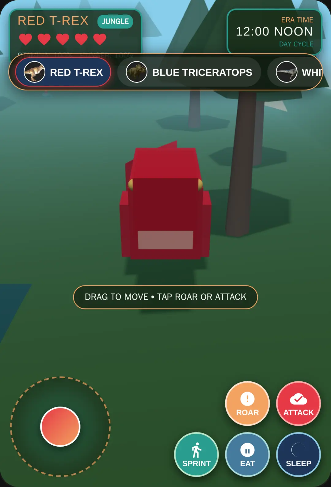 Dino World 3D - Prehistoric Avatar Sim cover