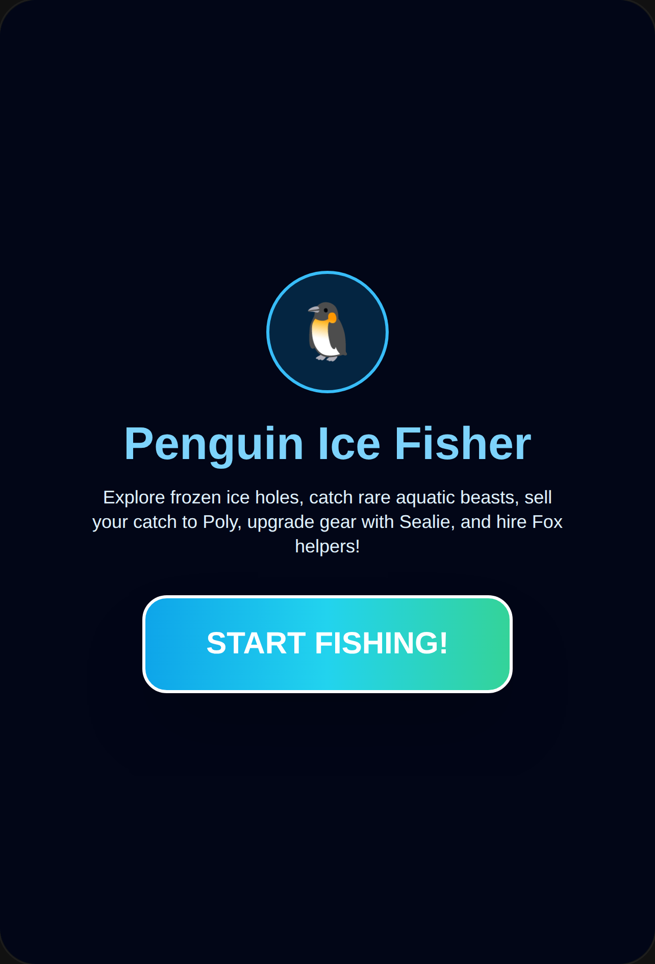 Penguin Ice Fisher cover