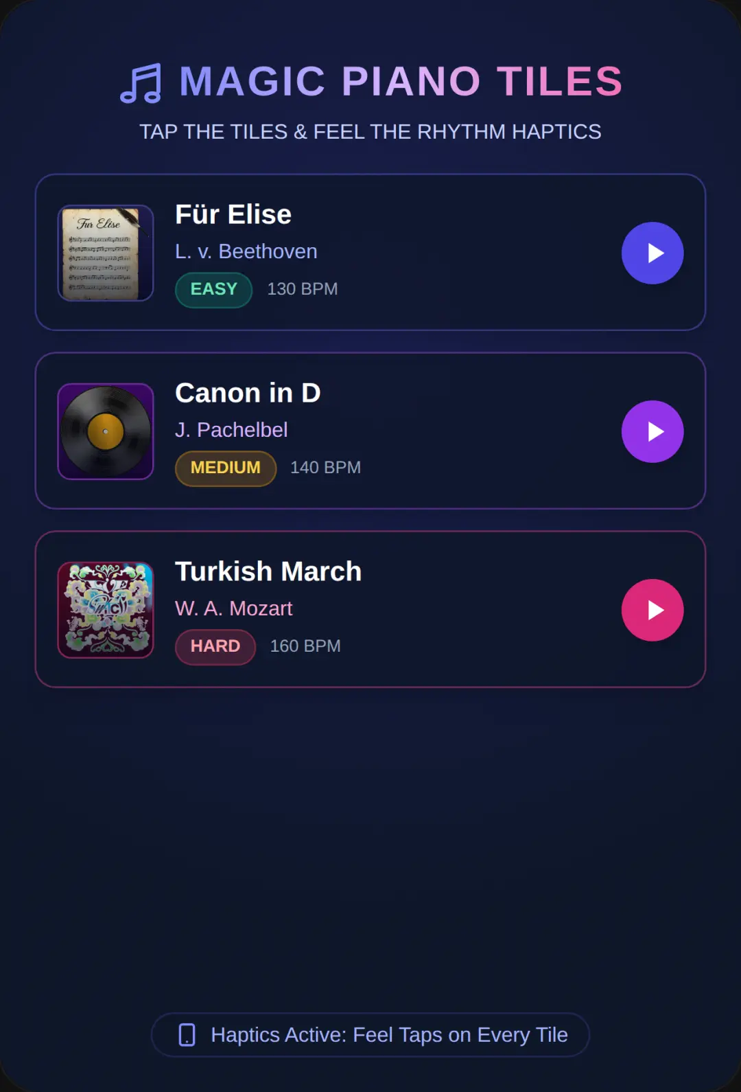 Magic Piano Tiles enjoy the game cover