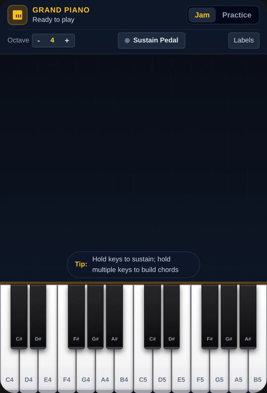 Grand Piano & Practice cover