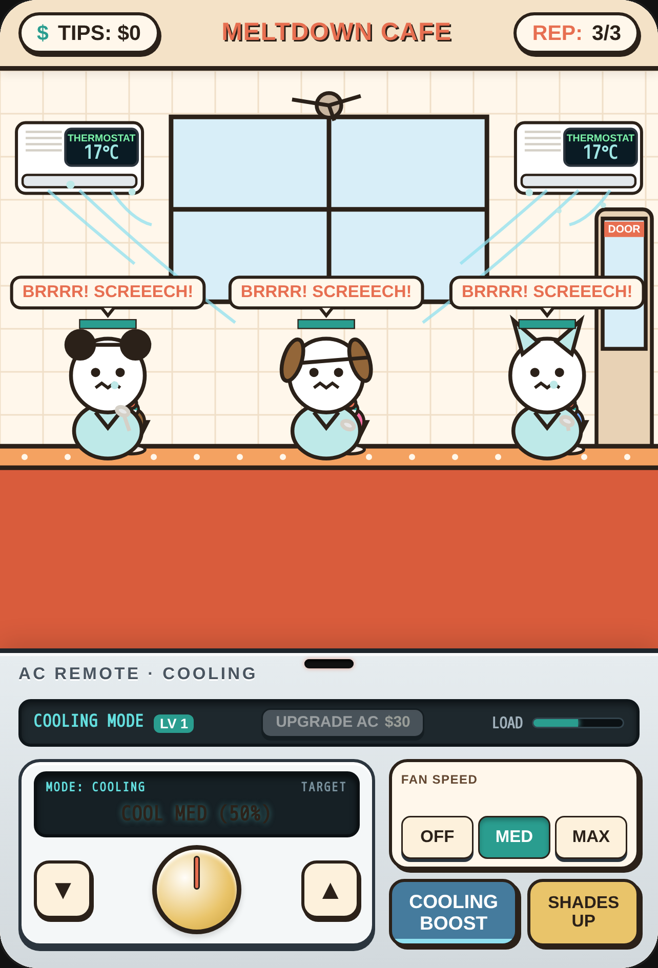 Diner Meltdown: Climate Control cover