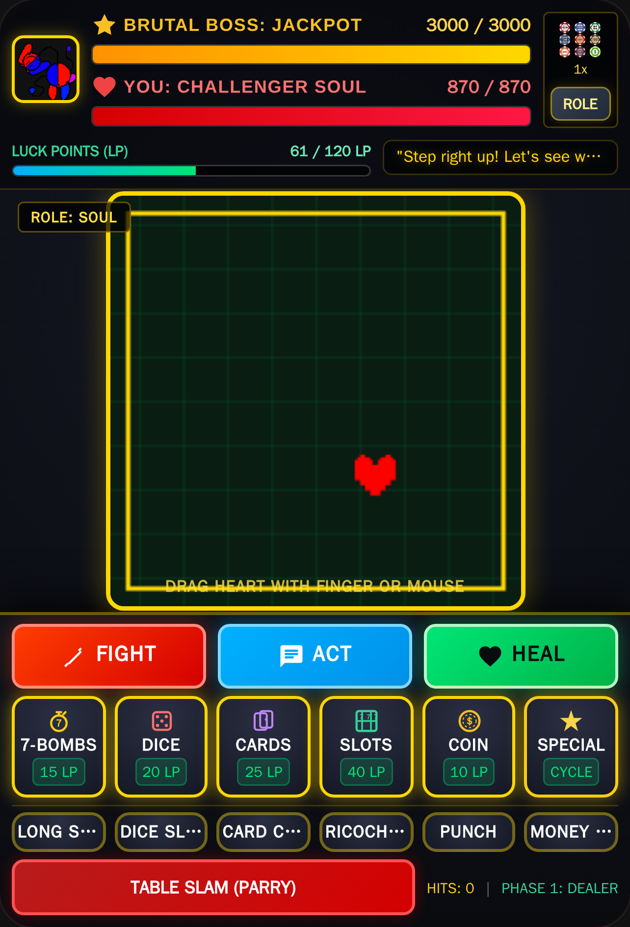 BRUTAL BOSS SIMULATOR: JACKPOT v2 cover