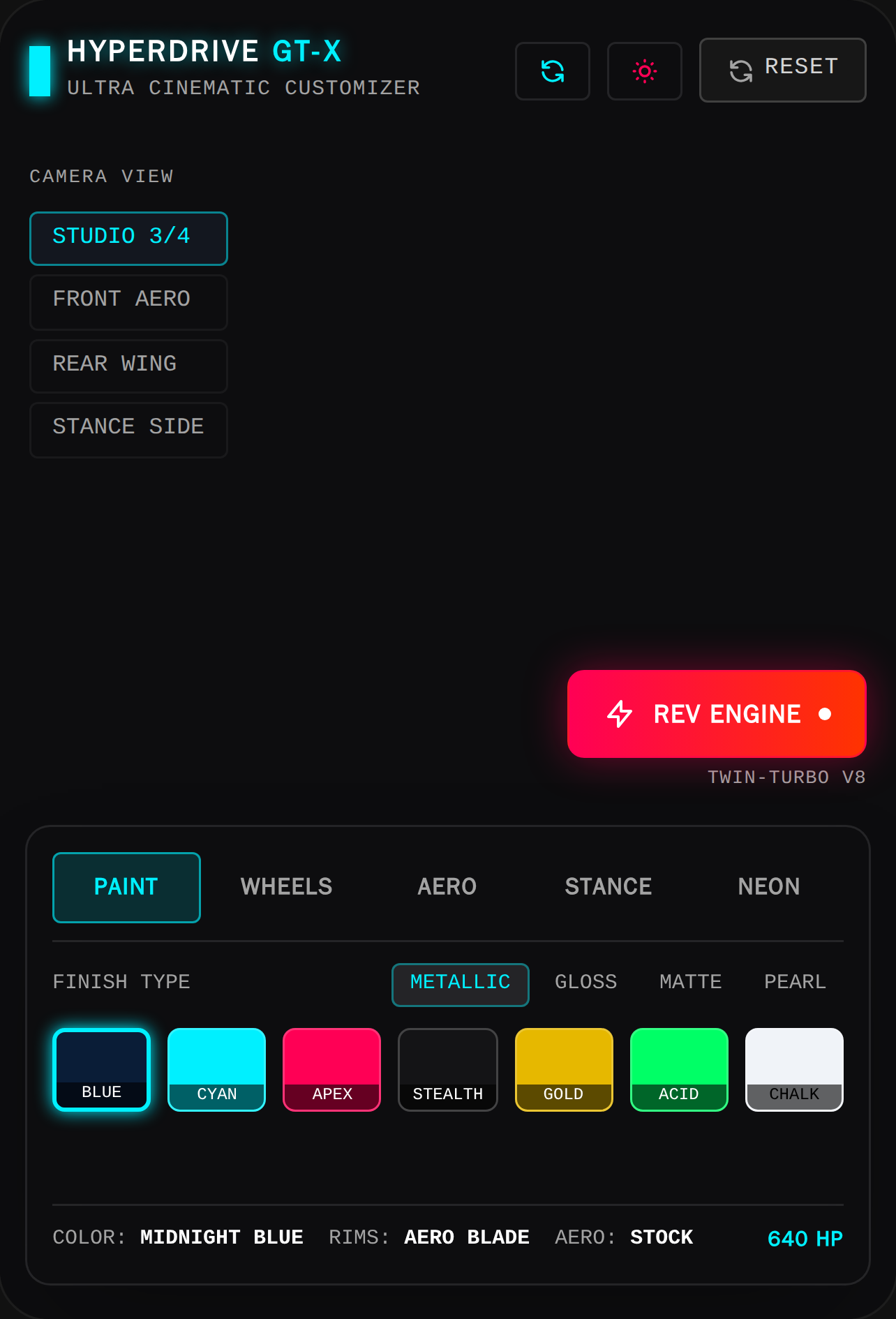 HyperDrive Studio - 3D Car Customizer cover
