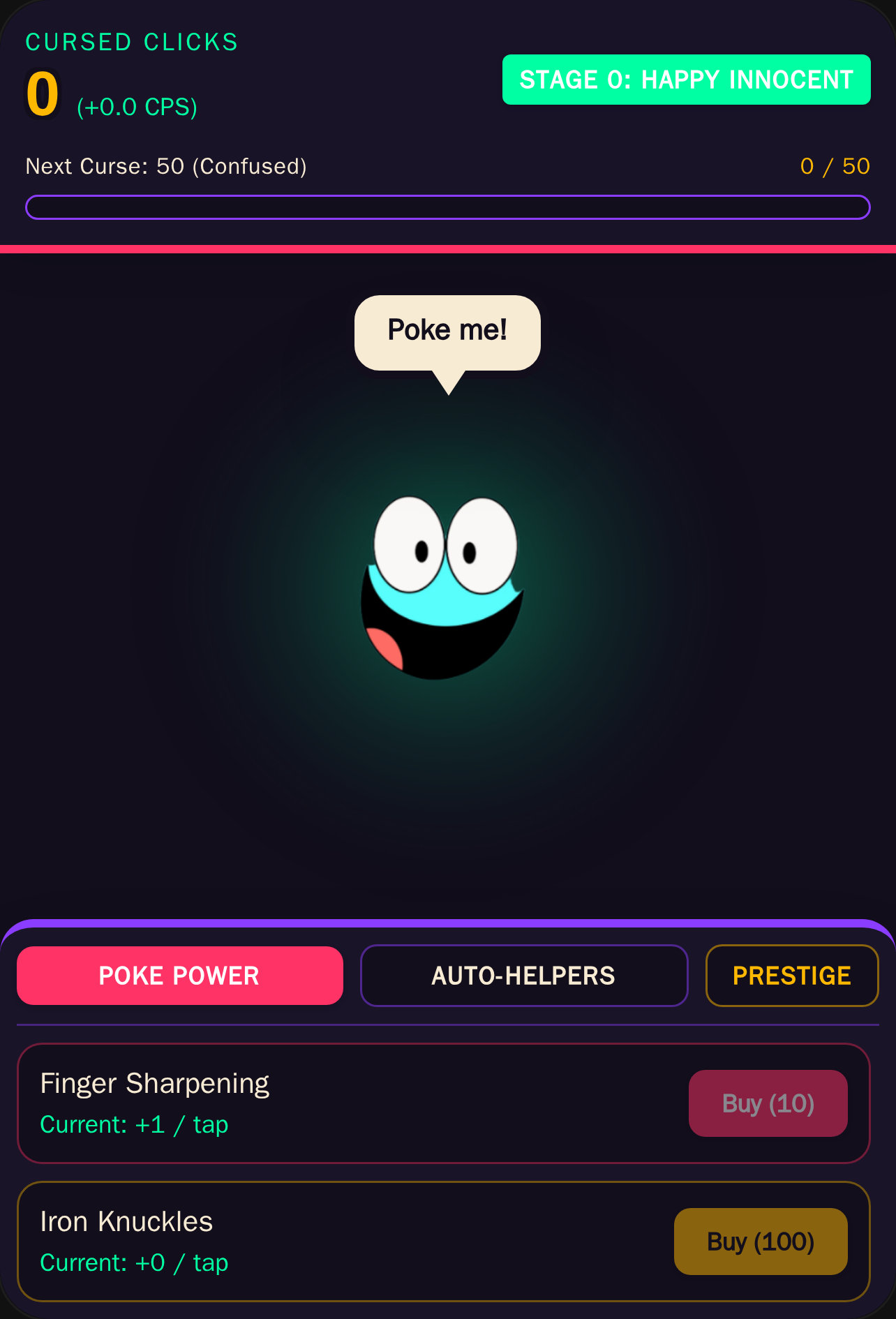 Cursed Face Clicker cover