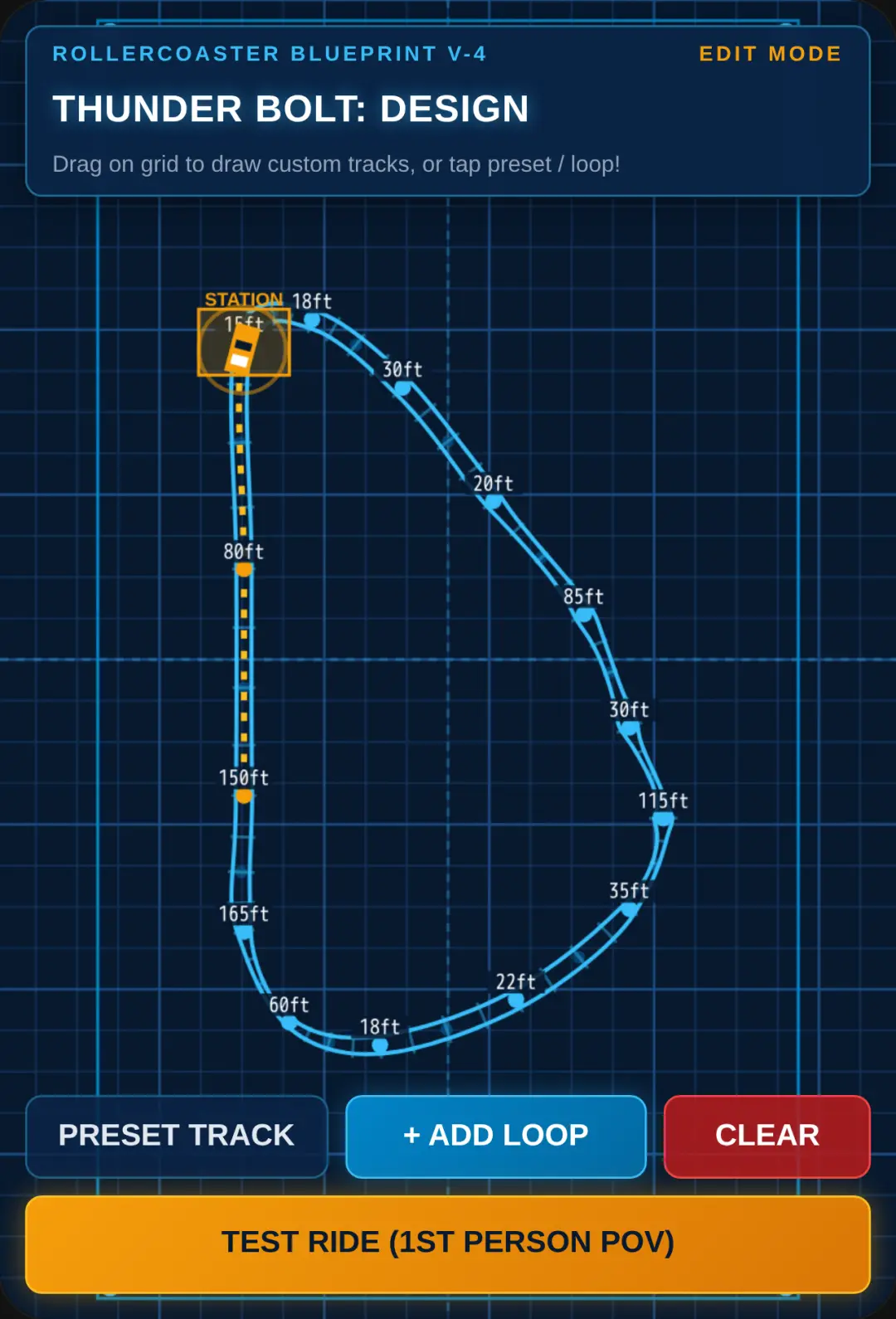 Draw a rollercoaster cover