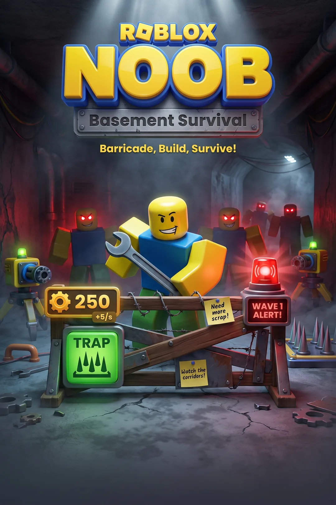 Roblox Noob Basement Survival