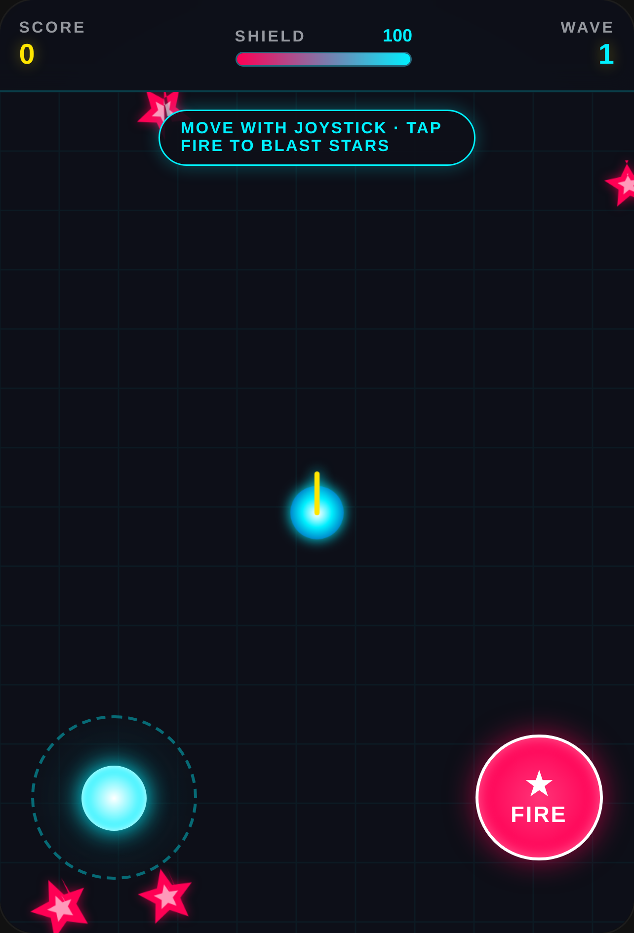 Neon Circle vs Stars cover