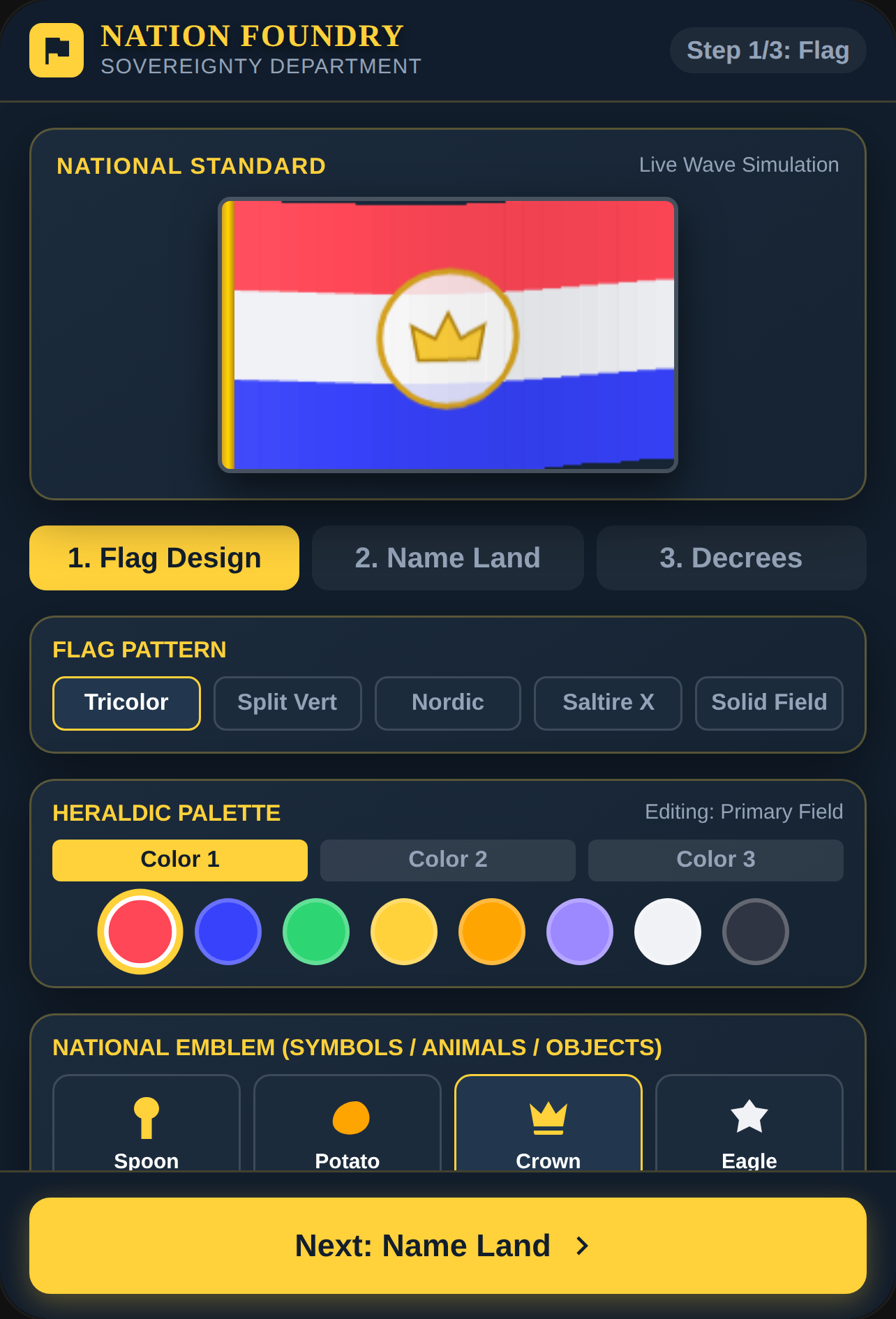 National Sandbox - Found Your Nation cover
