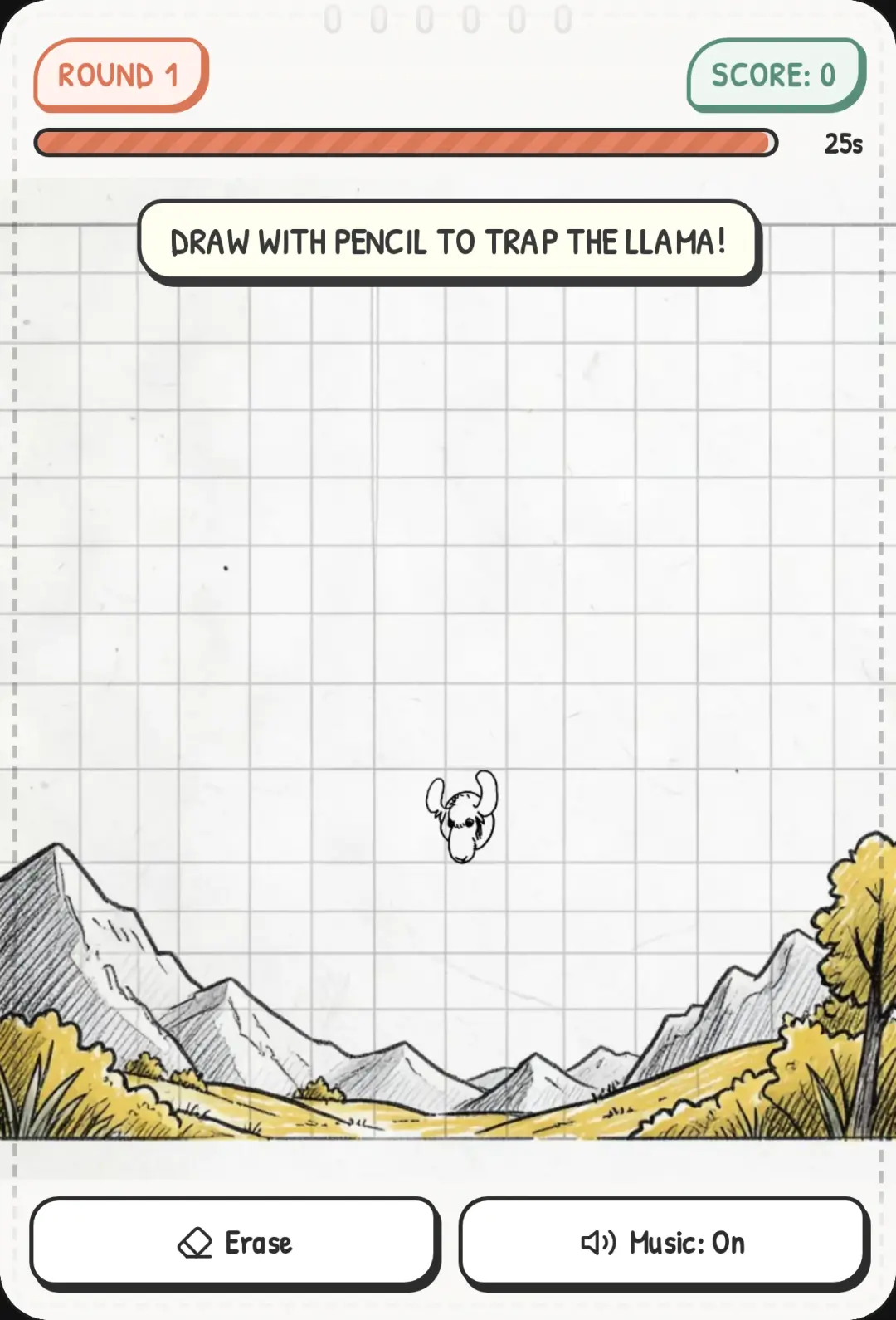 Trap The Llama - Pencil Sketch I don't care if you a remix it cover